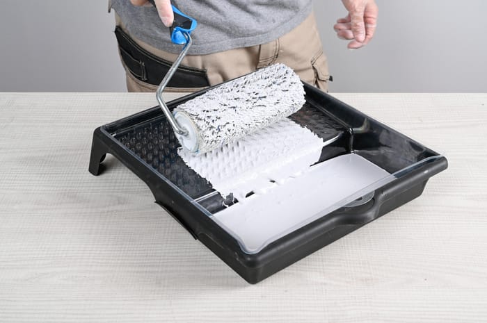 bandeja para rodillo