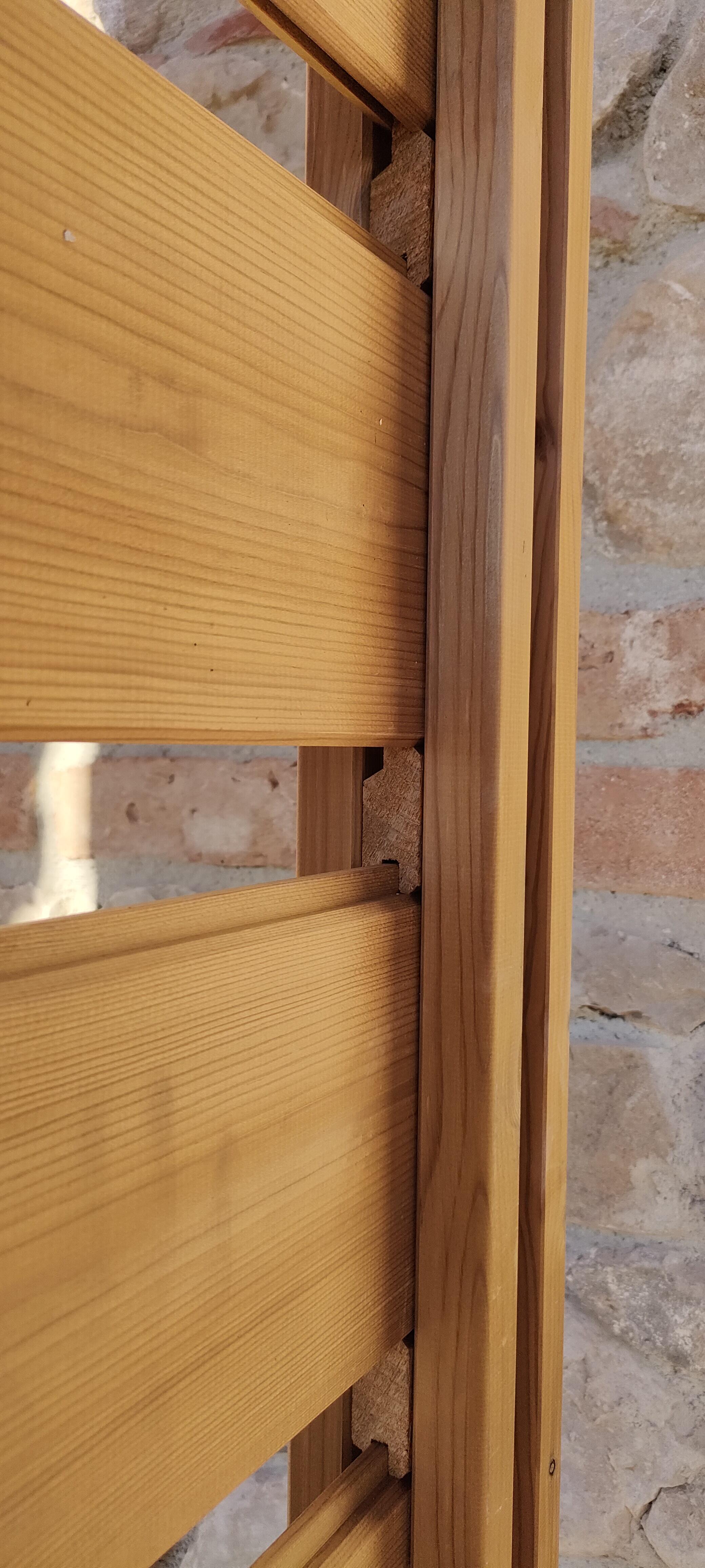 Lama para valla modulable de madera pino ONEK de 14.5 x 168 cm marrón - 13