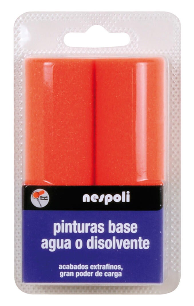 2 Recargas de mini rolo 100mm Nespoli - 3