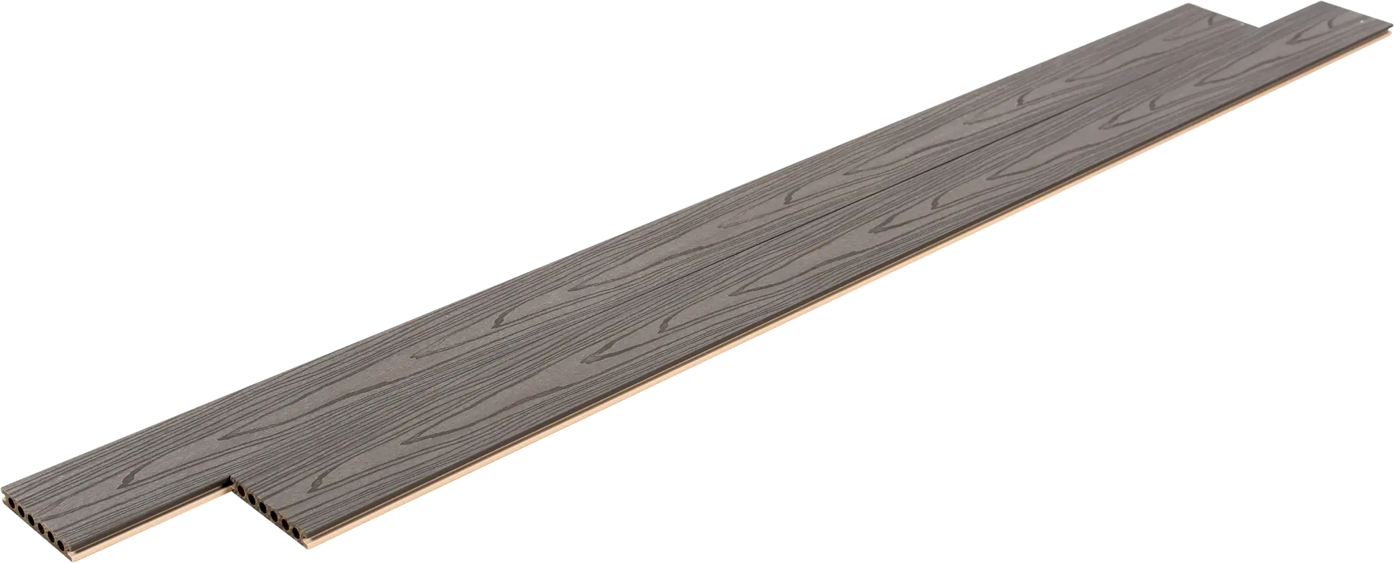 Deck de composite DURATECH 220X14.2CM 23MM ANTRACITE/BEGE - 7