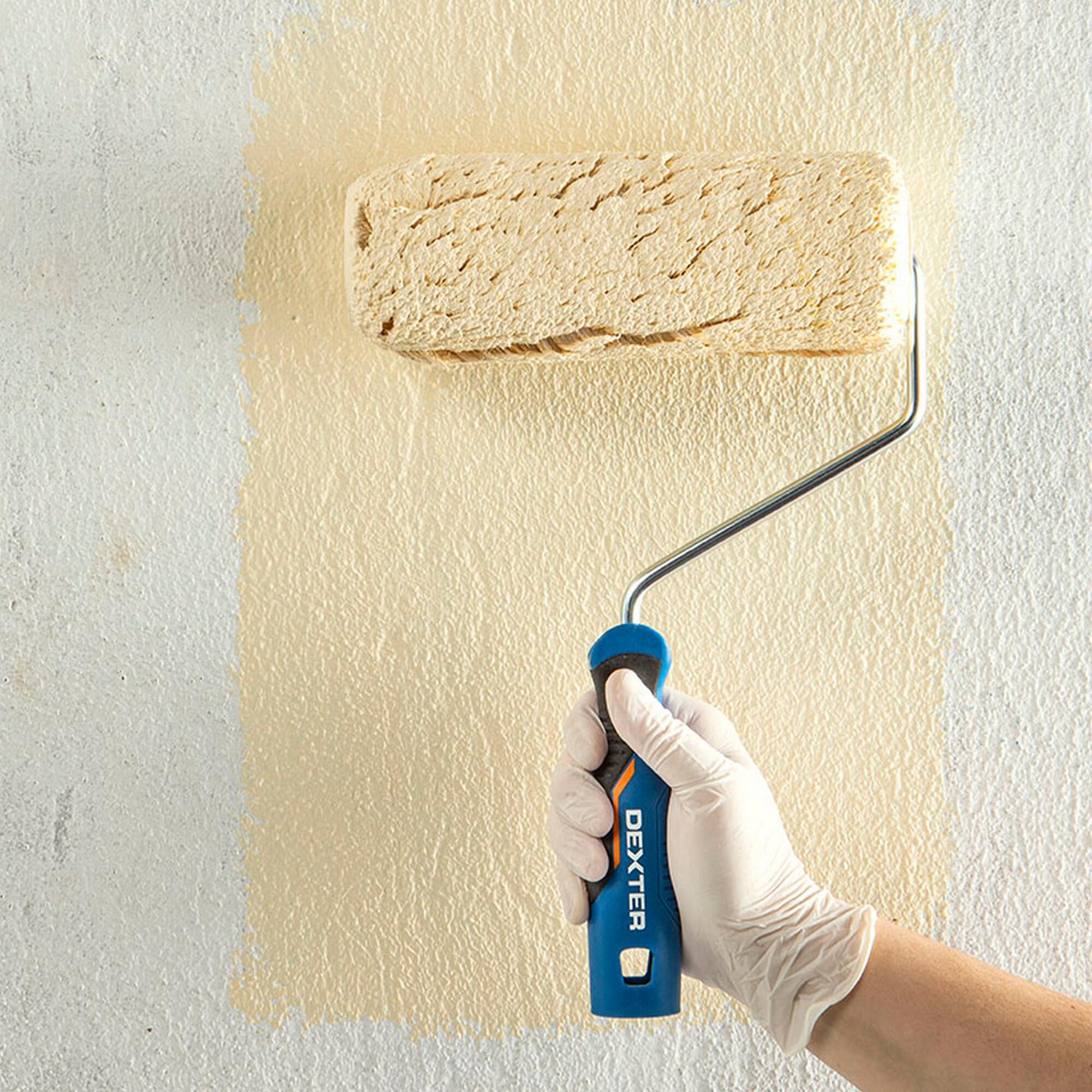 Recambio de rodillo para pintar fachadas lisas DEXTER de 220 mm de anchura, 55 mm de diámetro, pelo largo (más de 12 mm). 1 unidad. - 3