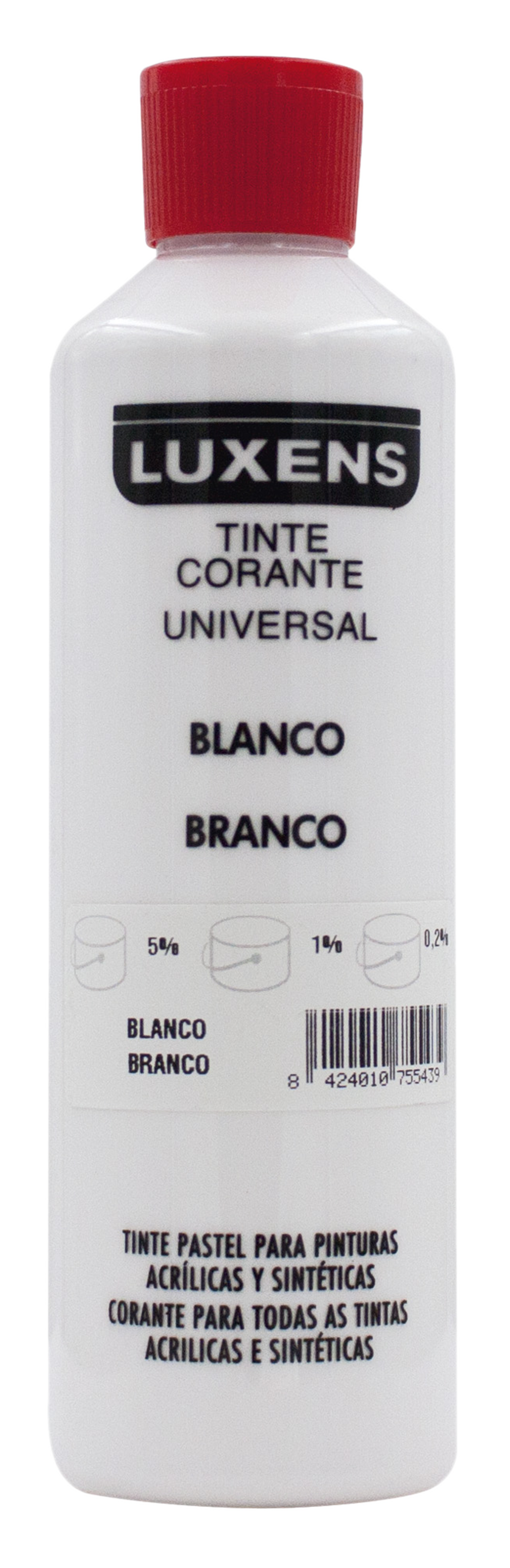 Tinte líquido luxens 20,05l blanco