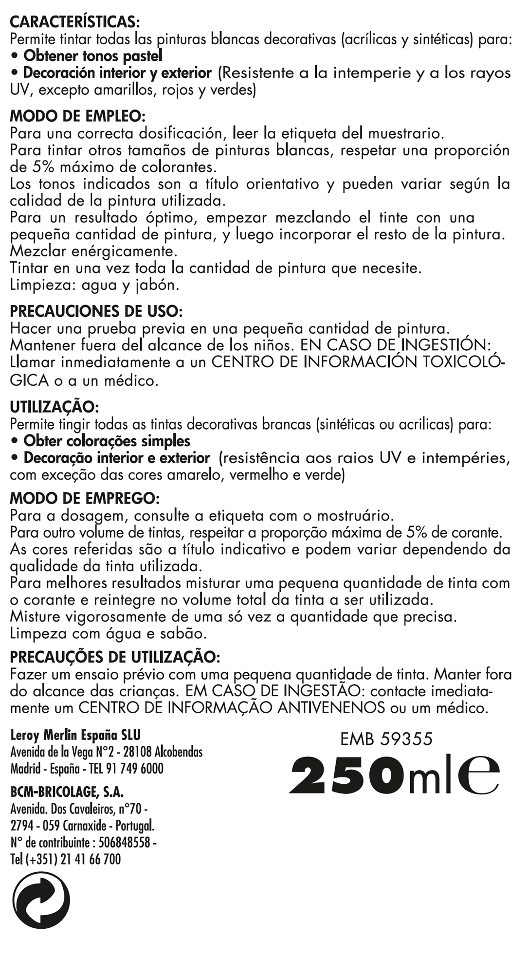 Colorante líquido LUXENS color verde fresco 250 ml interior - 3