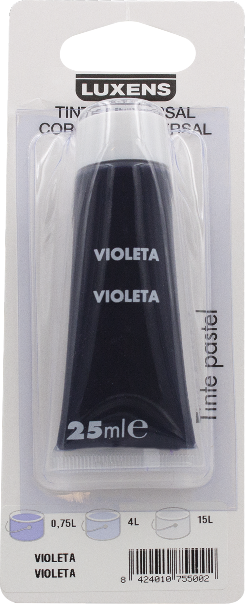 tinte líquido luxens 0,025l violeta