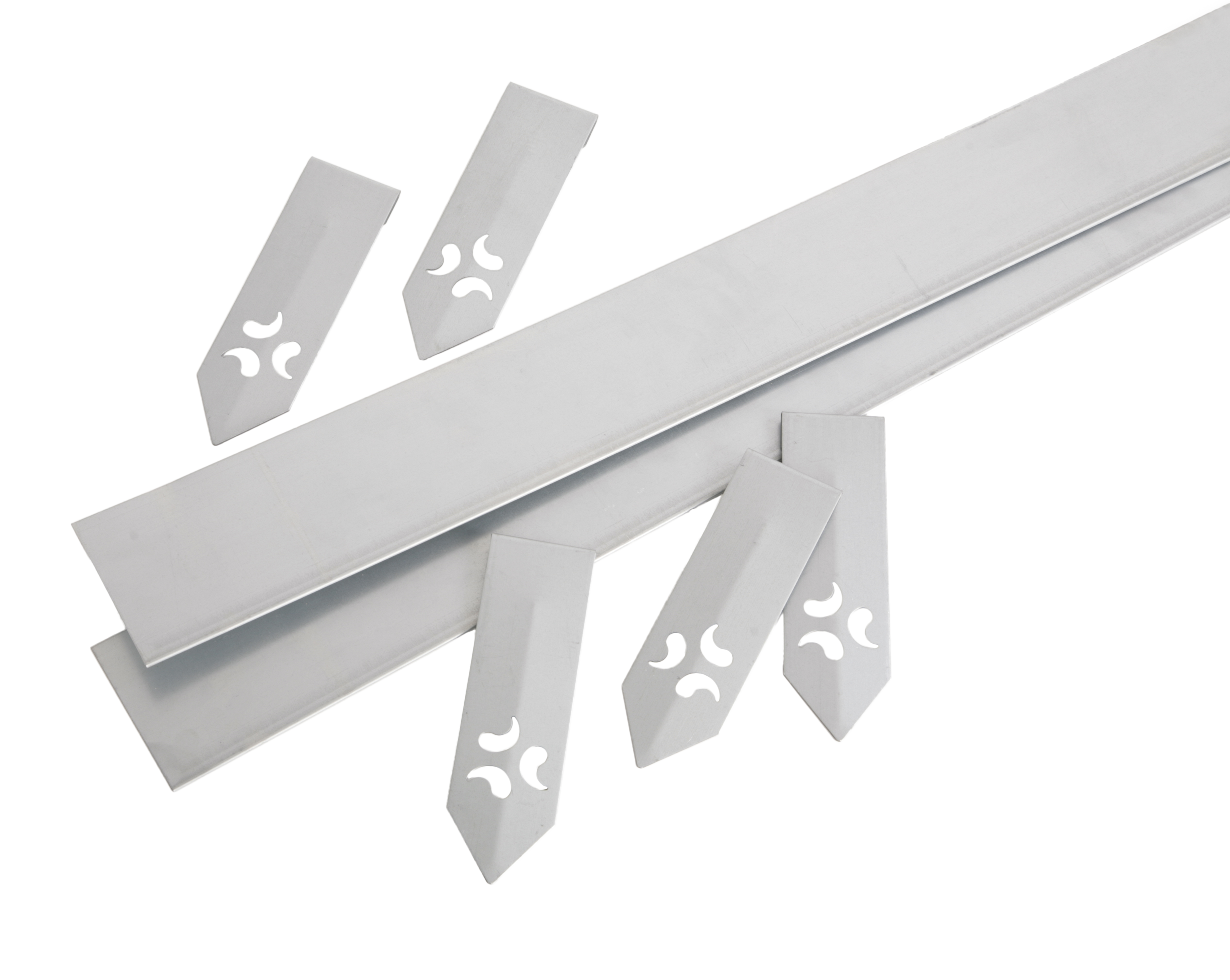 Kit bordura acero galvanizado 10x150x0,1 cm - 3