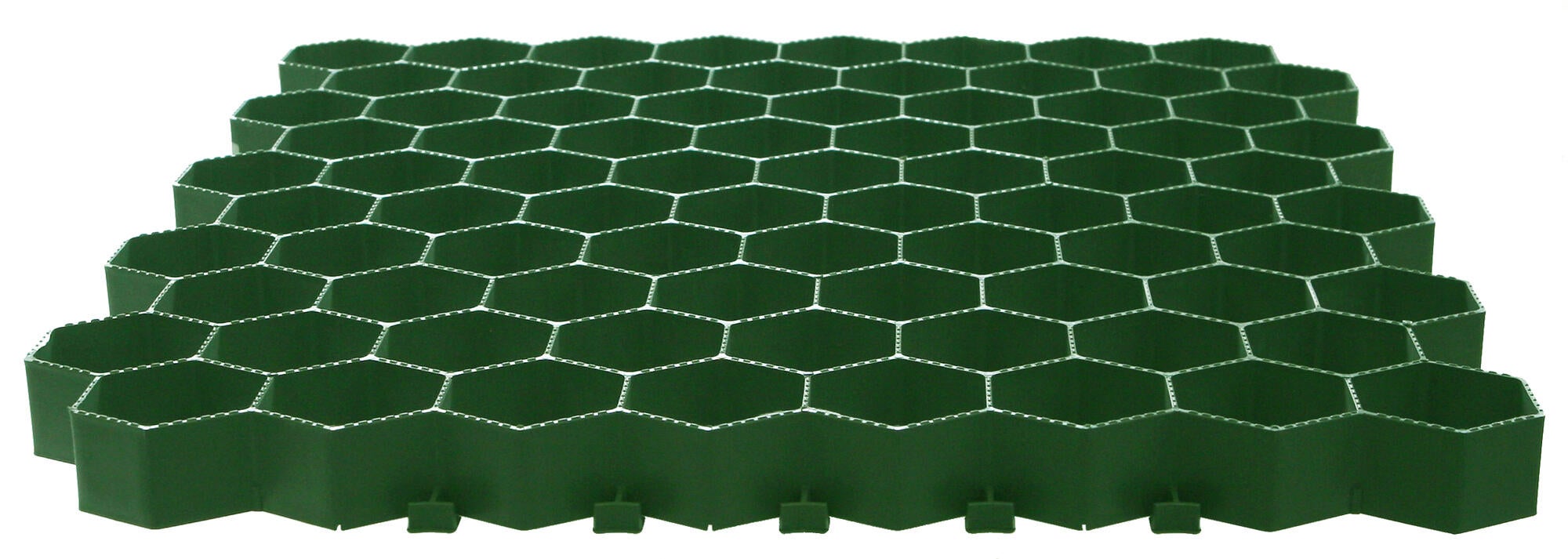 Baldosa estabilizadora para gravilla y césped transitable de polietileno 60 x 56 cm y 40 mm de espesor ONEK - 3