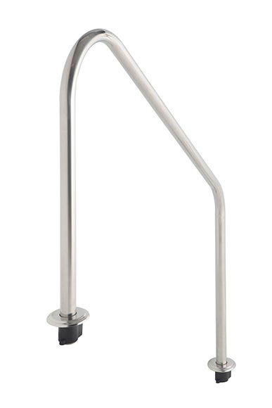 Barandilla qp de acero inoxidable gris / plata 121.9x147.7 cm