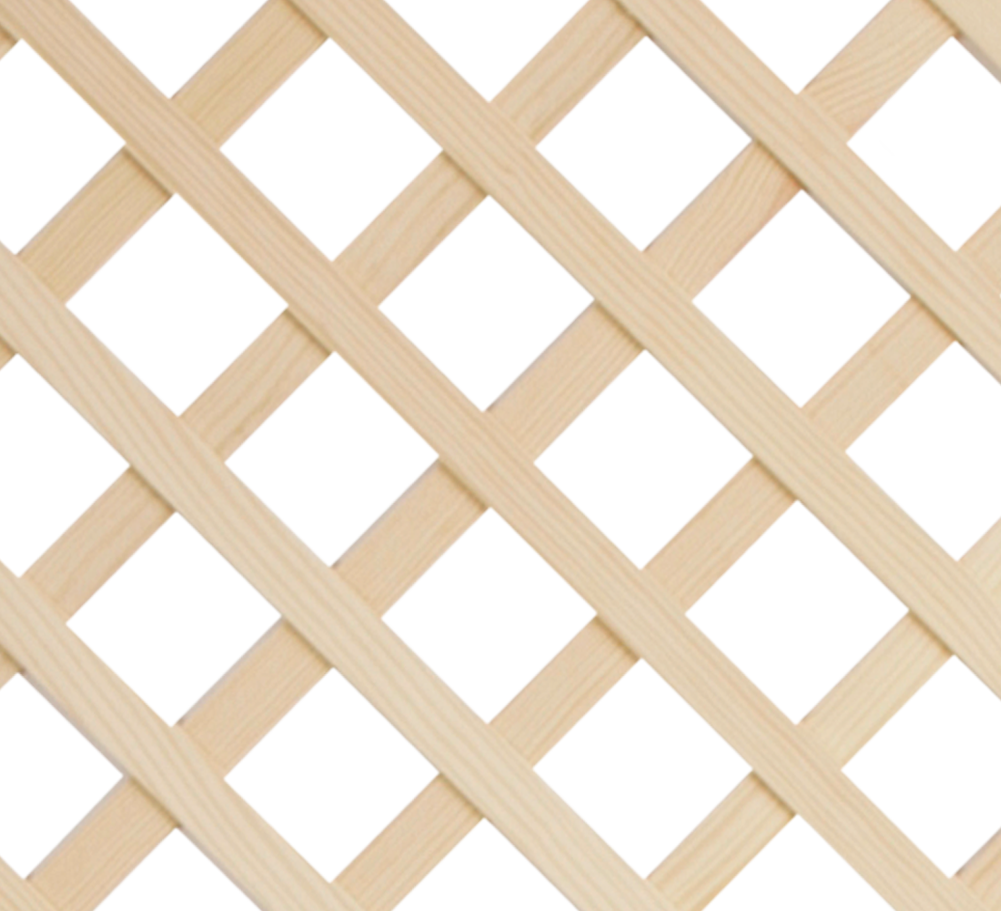 Celosía montada eco cuadrada pino 220x61