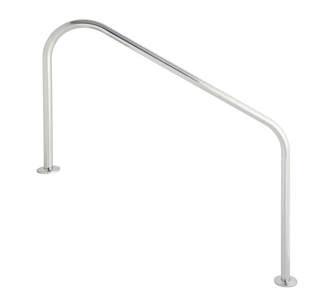 Barandilla qp para piscina de salida a2 con pletina 152 cm