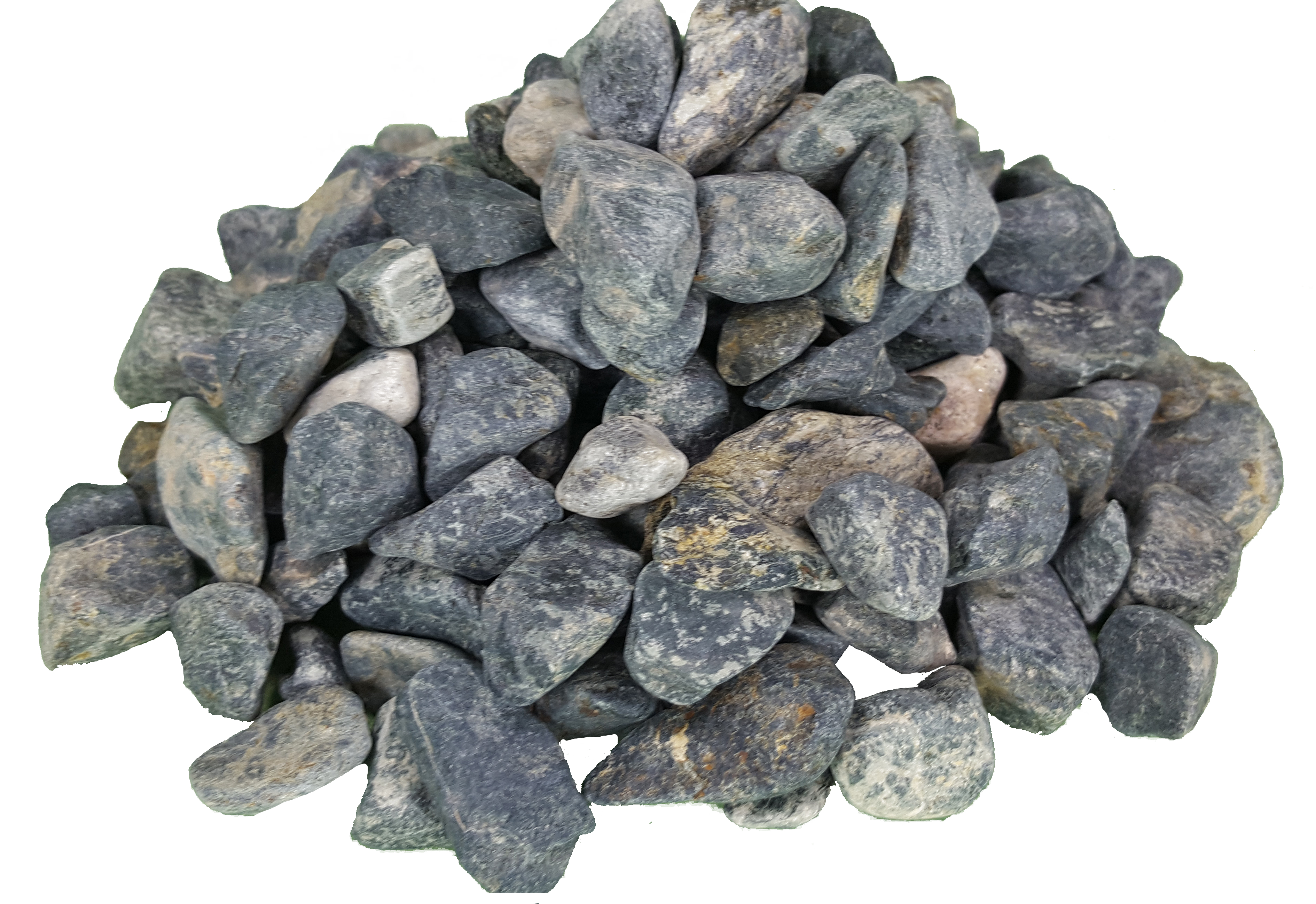Saco de mármol verde 1000kg 12 y 25 mm