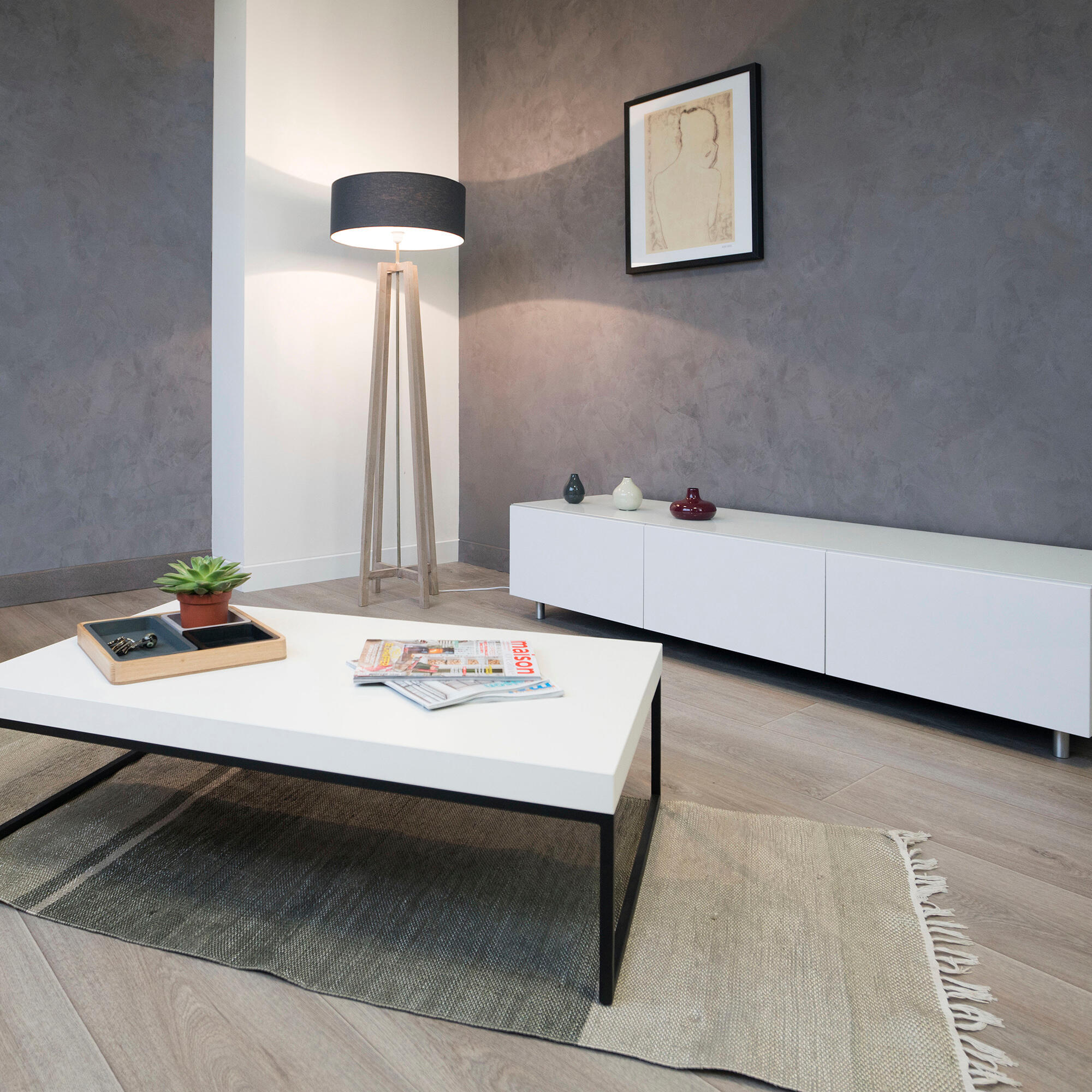 Pittura decorativa Loft Original ID effetto cemento grigio cape town 2 l - 3