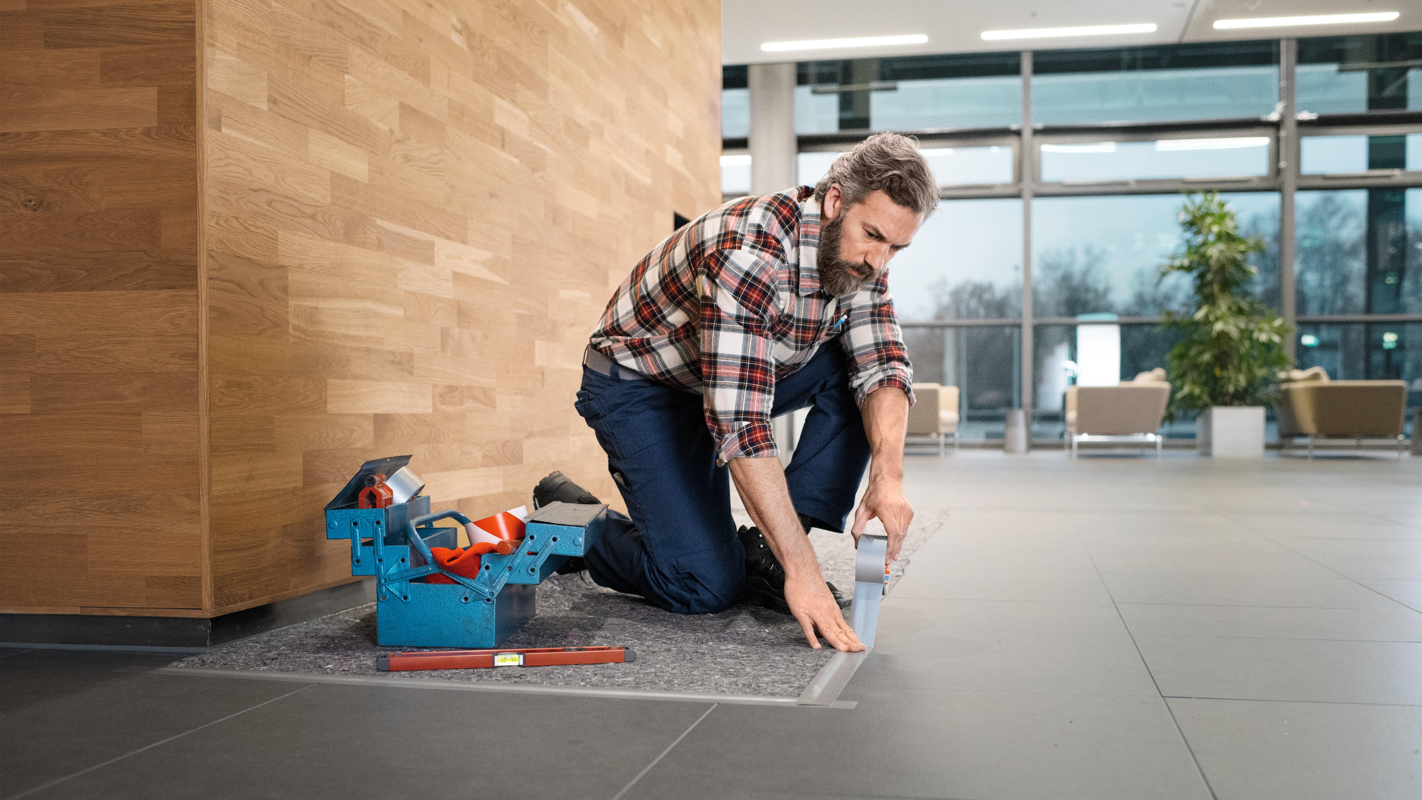 Fita de reparação 10x50 mm ExtraPower universal cinza Tesa - 2