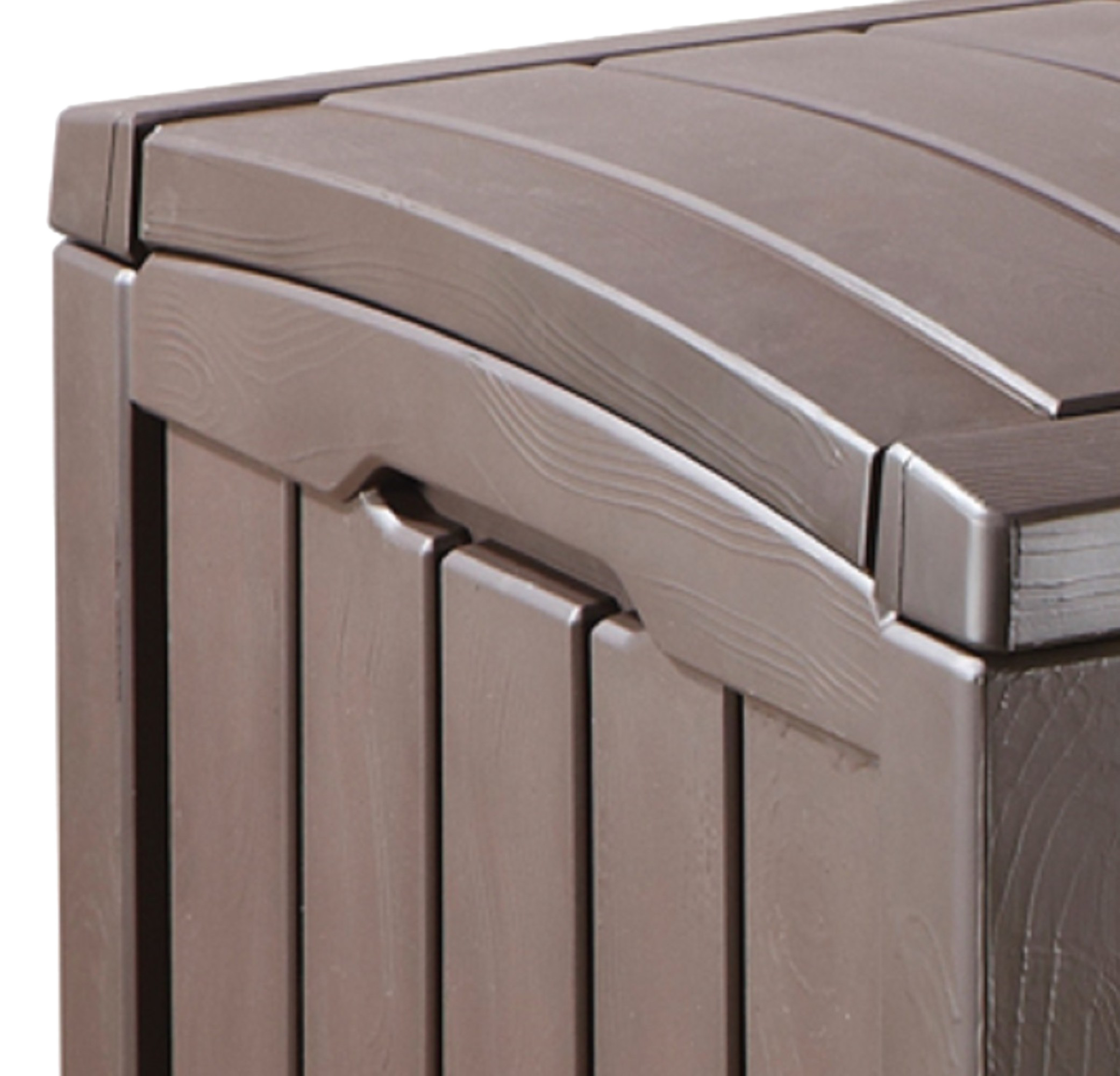 Baule KETER in polipropilene marrone L 128 x H 61 x P 65 cm - 14