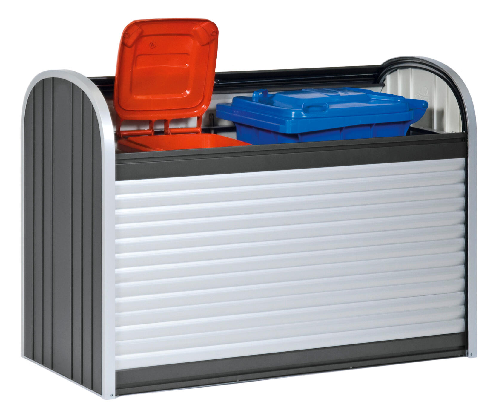 Arcón de metal para exterior biohort storemax 163 x 120 x 78 cm y capacidad de 1200 l