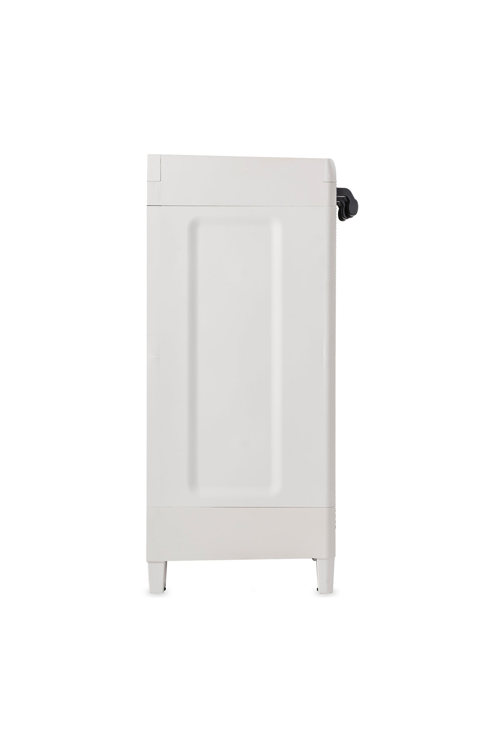 Armario de resina para exterior TOOMAX Santorini XL Bajo blanco - 6