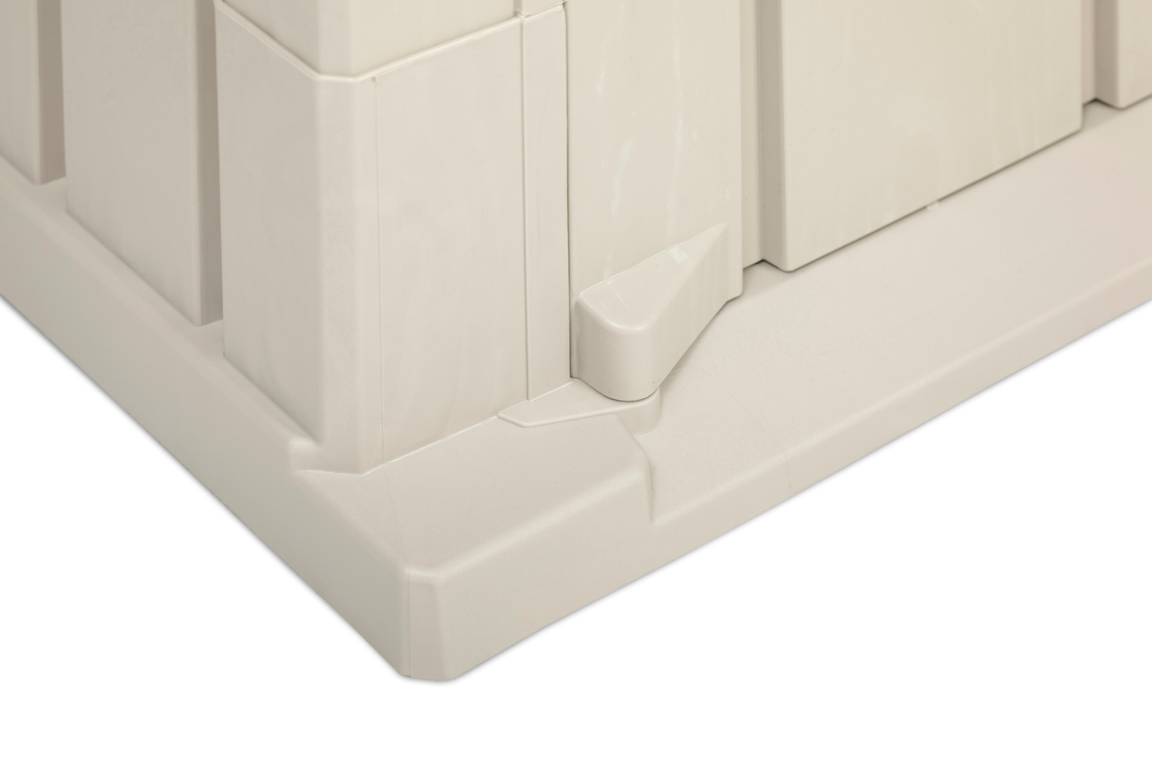 Arcón de resina para exterior TOOMAX STORA WAY 129.5 x 111 x 74.5 cm y capacidad de 842 L - 19