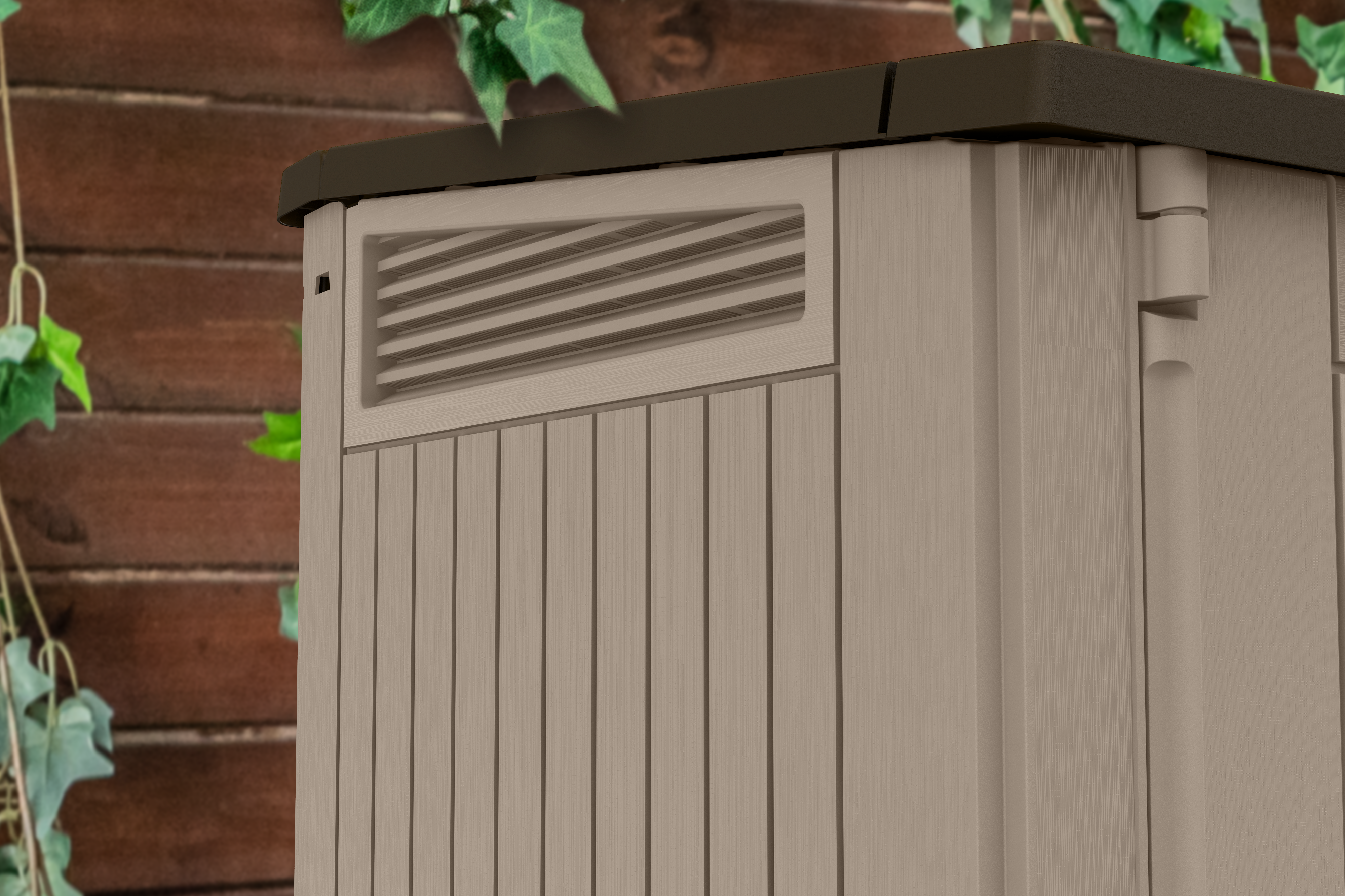 Box portattrezzi in polipropilene KETER STORE IT OUT MIDI L 130 x P 74 x H 110 cm Beige - 10