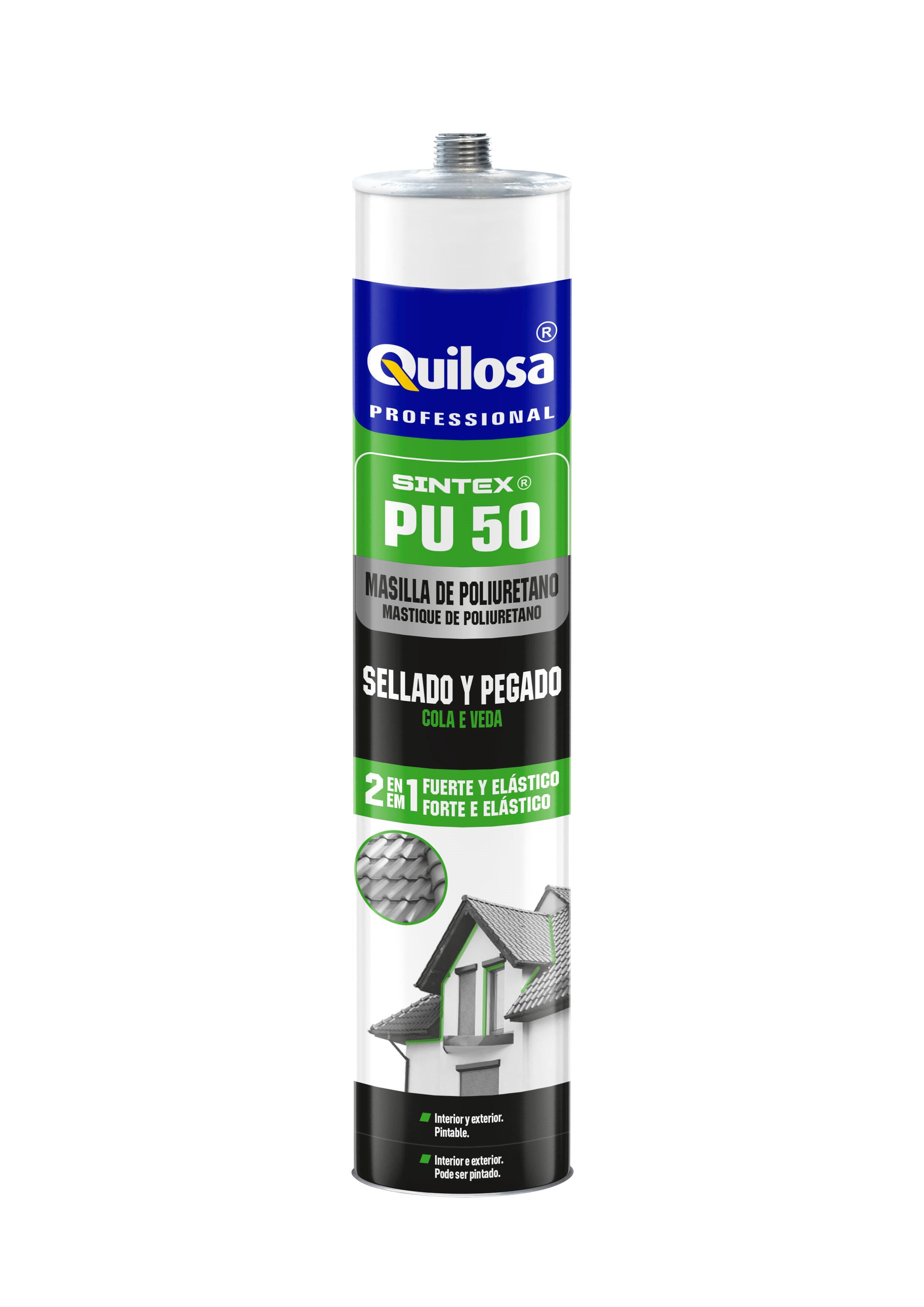 Sellador de juntas SINTEX PU-50 300 ml blanco - 2
