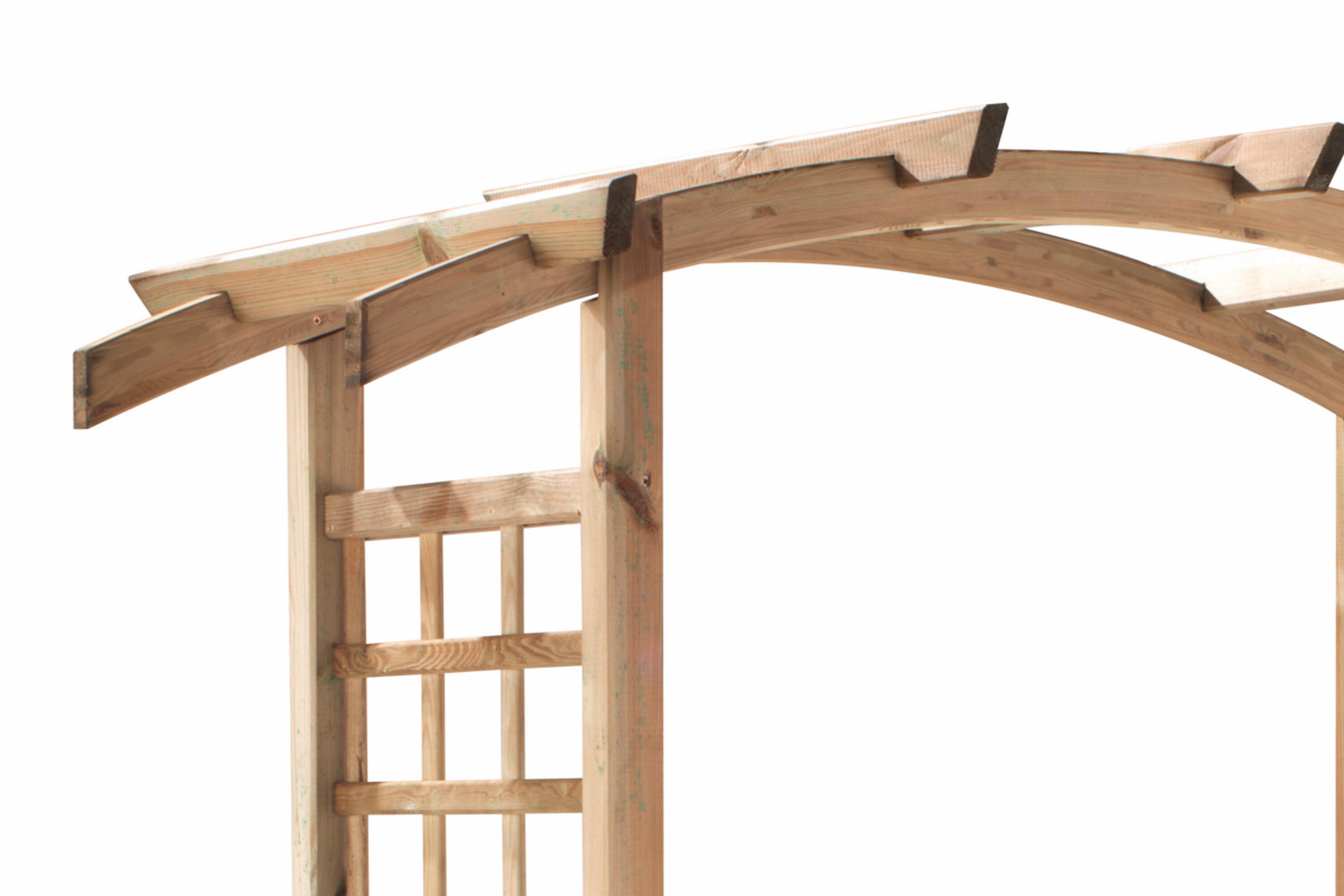 Pergola Luna Arco de madera 1,6 x 0,7 m - 5