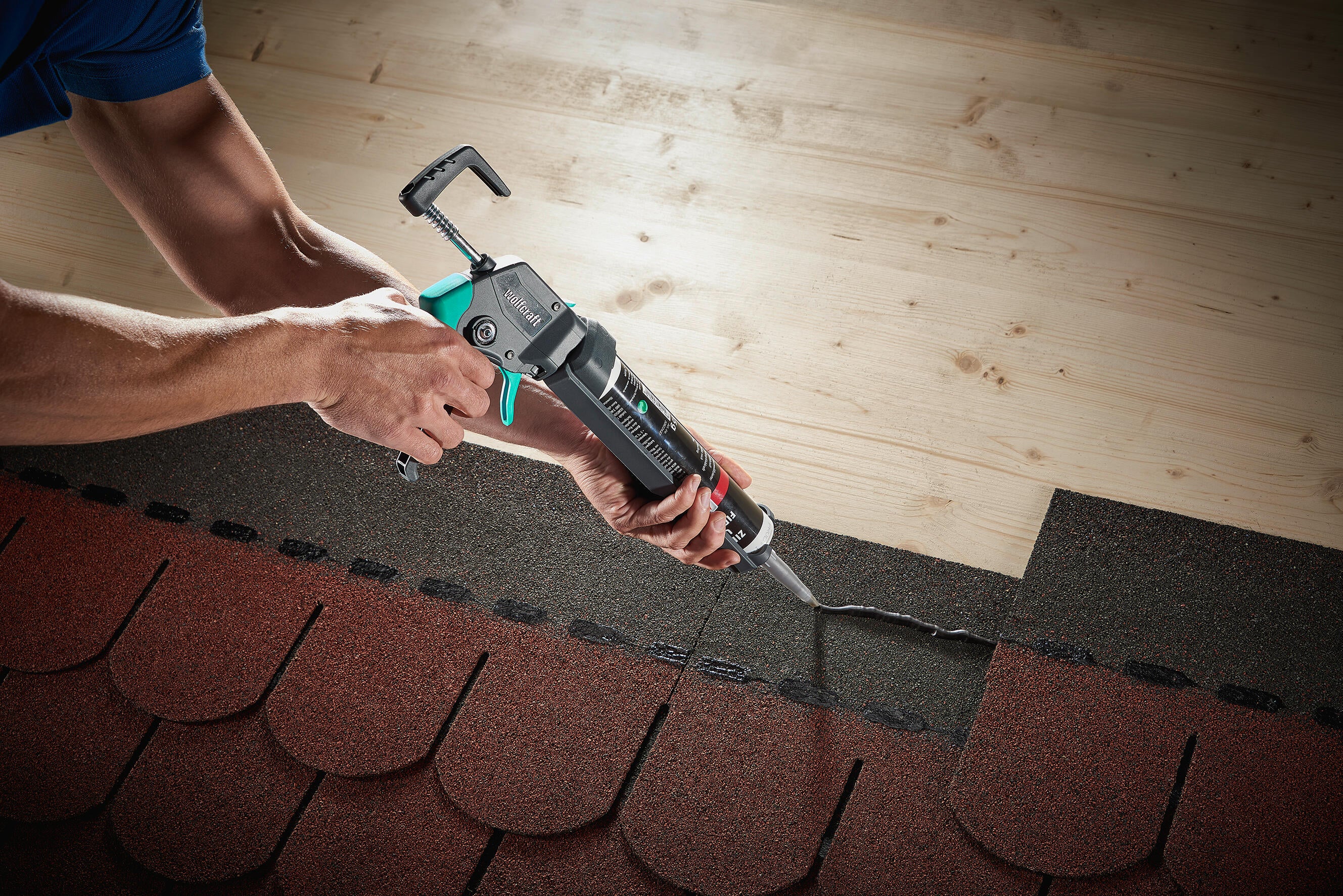 Pistolet à cartouche MG 250 ERGO WOLFCRAFT pression max. 160kg - 9