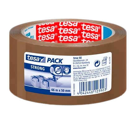 Fita de embalar 4024 66MX50MM CASTANHA