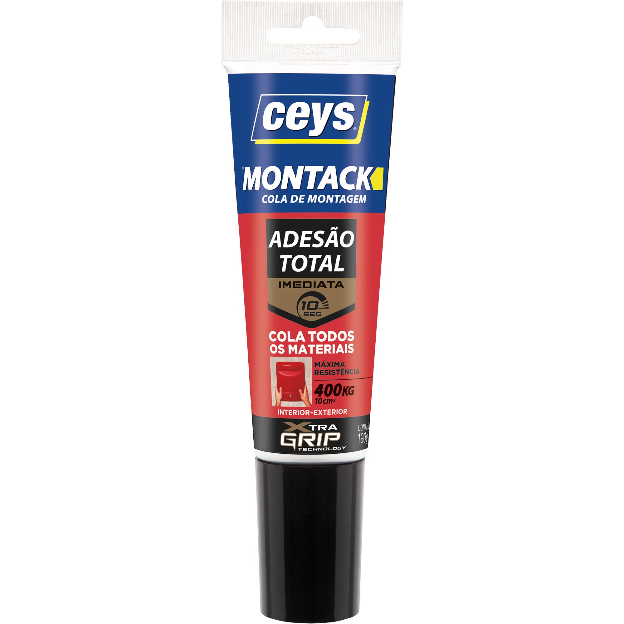 Adhesivo de montaje CEYS Montack Express Plus 190 gr blanco para mármol, ladrillo, cerámica, resiste al agua y a las torsiones. Para fijar un material a una superficie. - 2