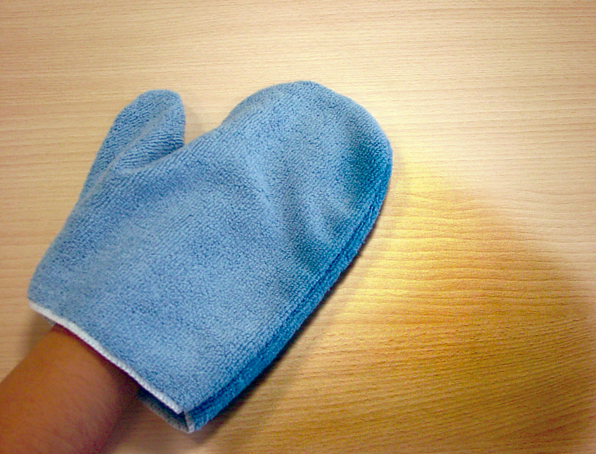 Set de 3 manoplas de microfibra multicolor - 4