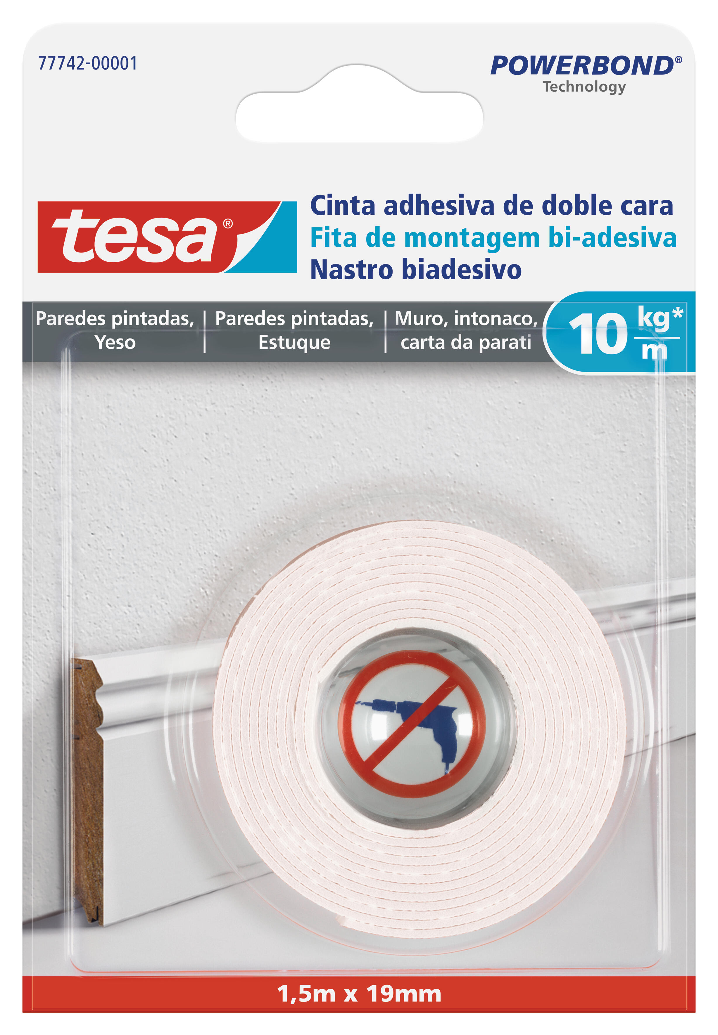 Cinta adhesiva de doble cara de 95x140 mm. - 12