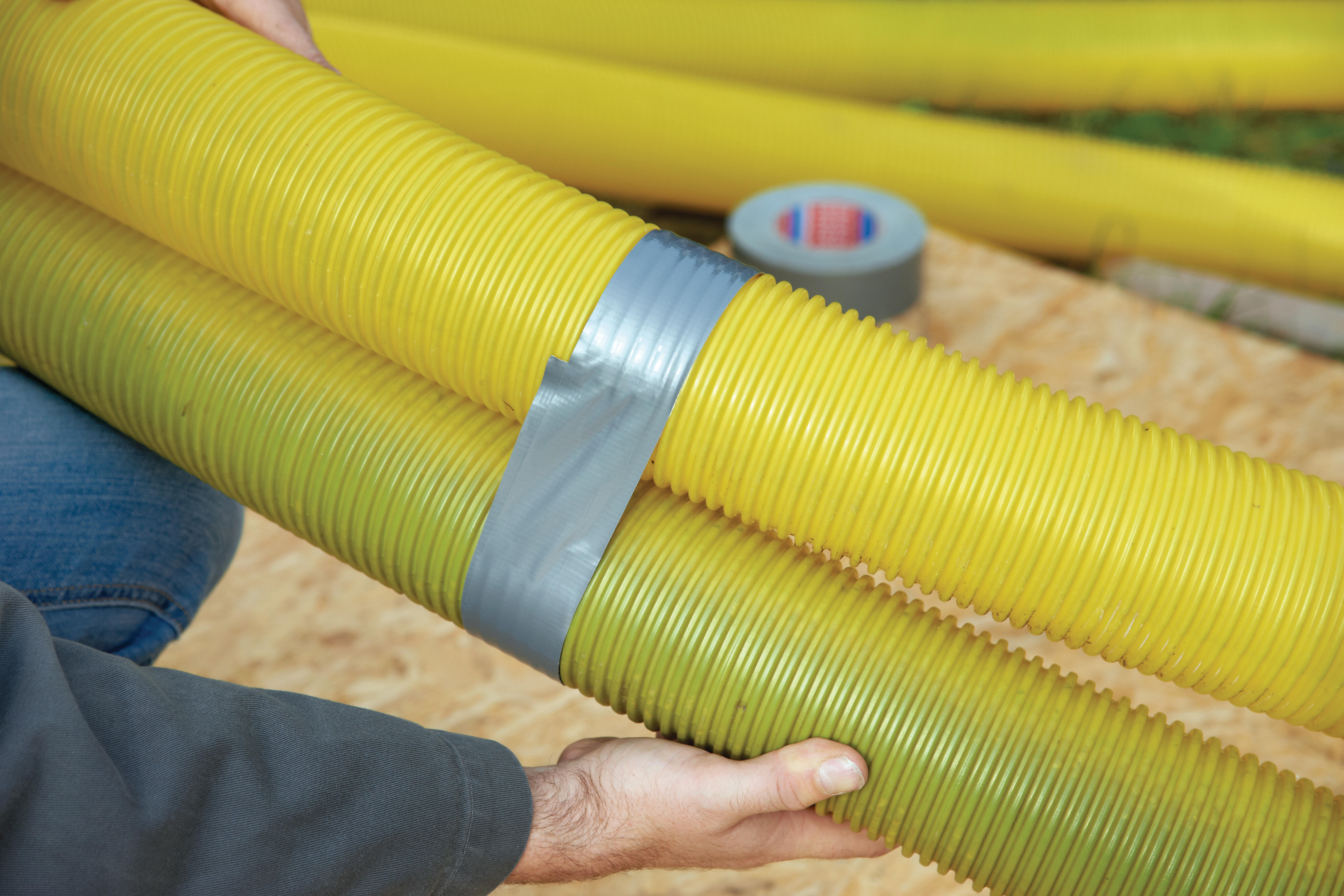 Fita de reparação 25x50 mm ExtraPower preto Tesa - 4