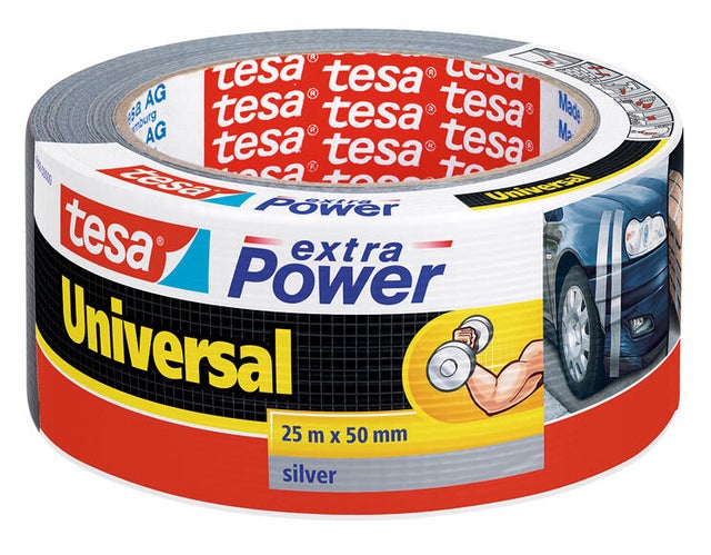 Fita de reparação 25x50 mm ExtraPower cinza Tesa