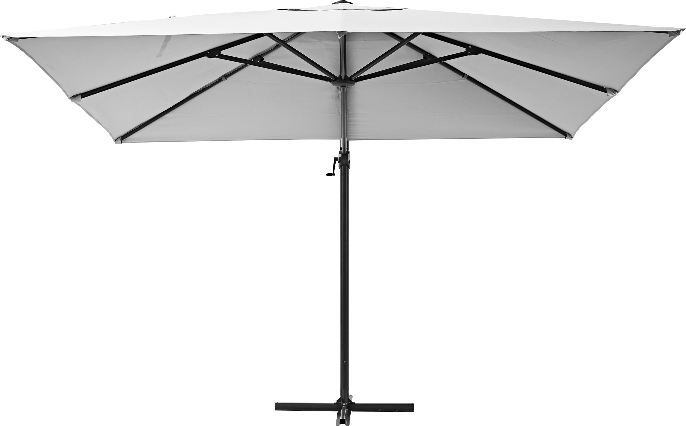 Chapéu de sol cru natrual 290x290 cm Aura Naterial - 27