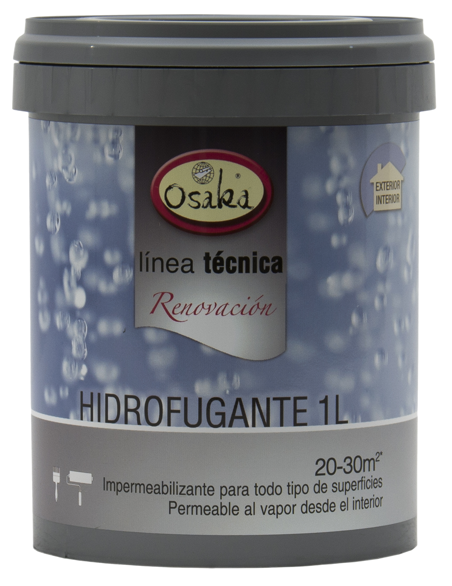 Pintura hidrofugante osaka satinado 1l