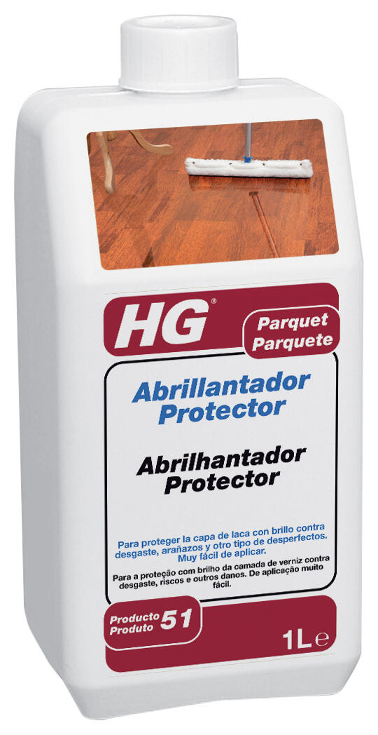 Protetor pavimento madeira parquet 1 L HG - 2