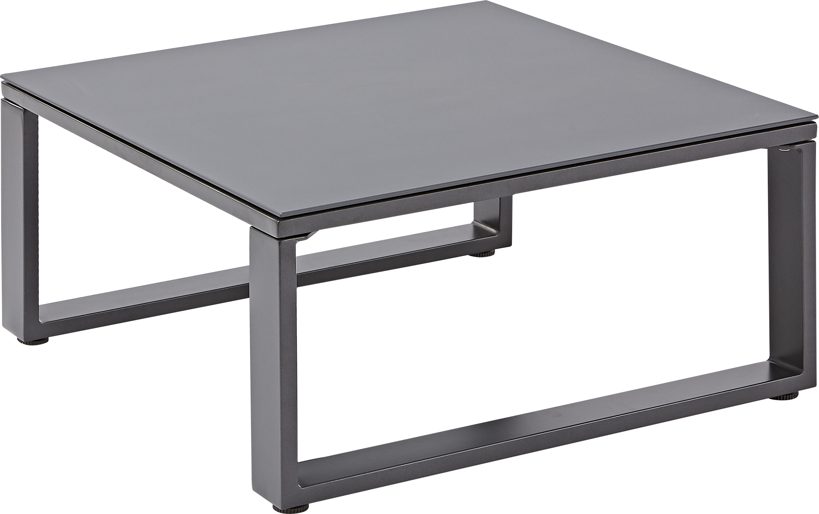 Conjunto jardim relax mesa e sofás alumínio antracite Odyssea Naterial - 31