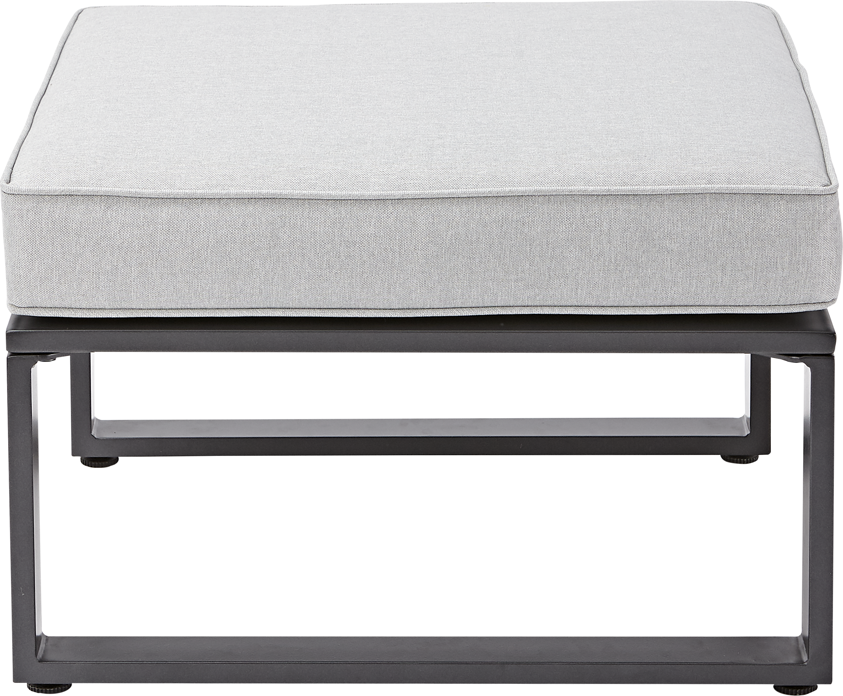 Conjunto jardim relax mesa e sofás alumínio antracite Odyssea Naterial - 30