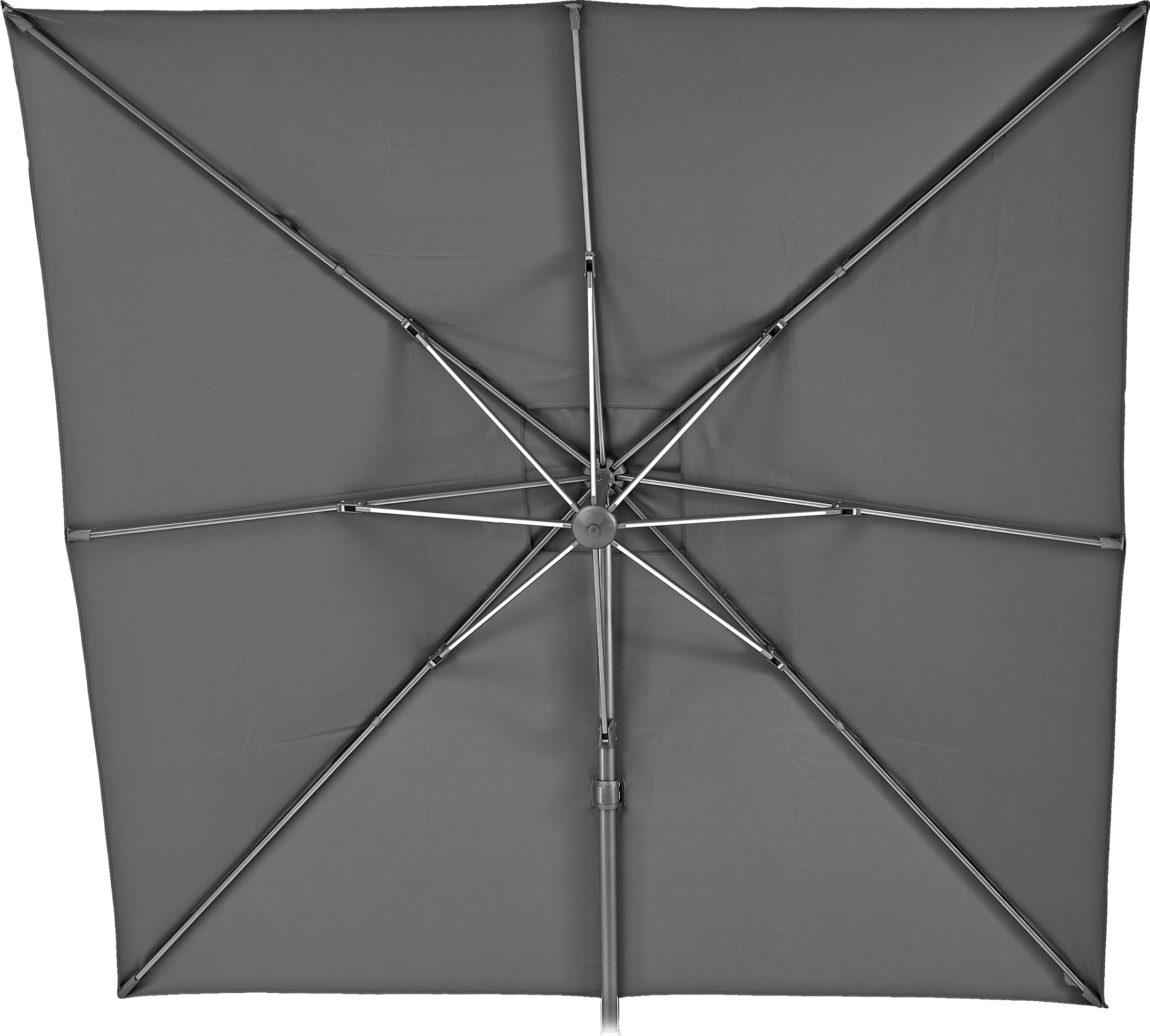 Toldo para chapéu NATERIAL SONORA LED ANTRACITE 290X290CM - 12