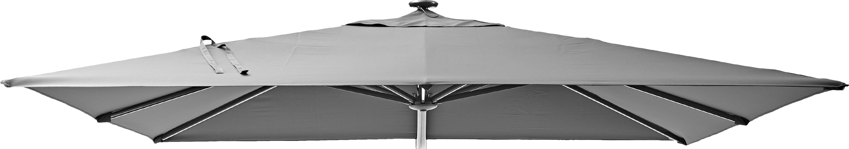 Toldo para chapéu NATERIAL SONORA LED ANTRACITE 290X290CM - 11