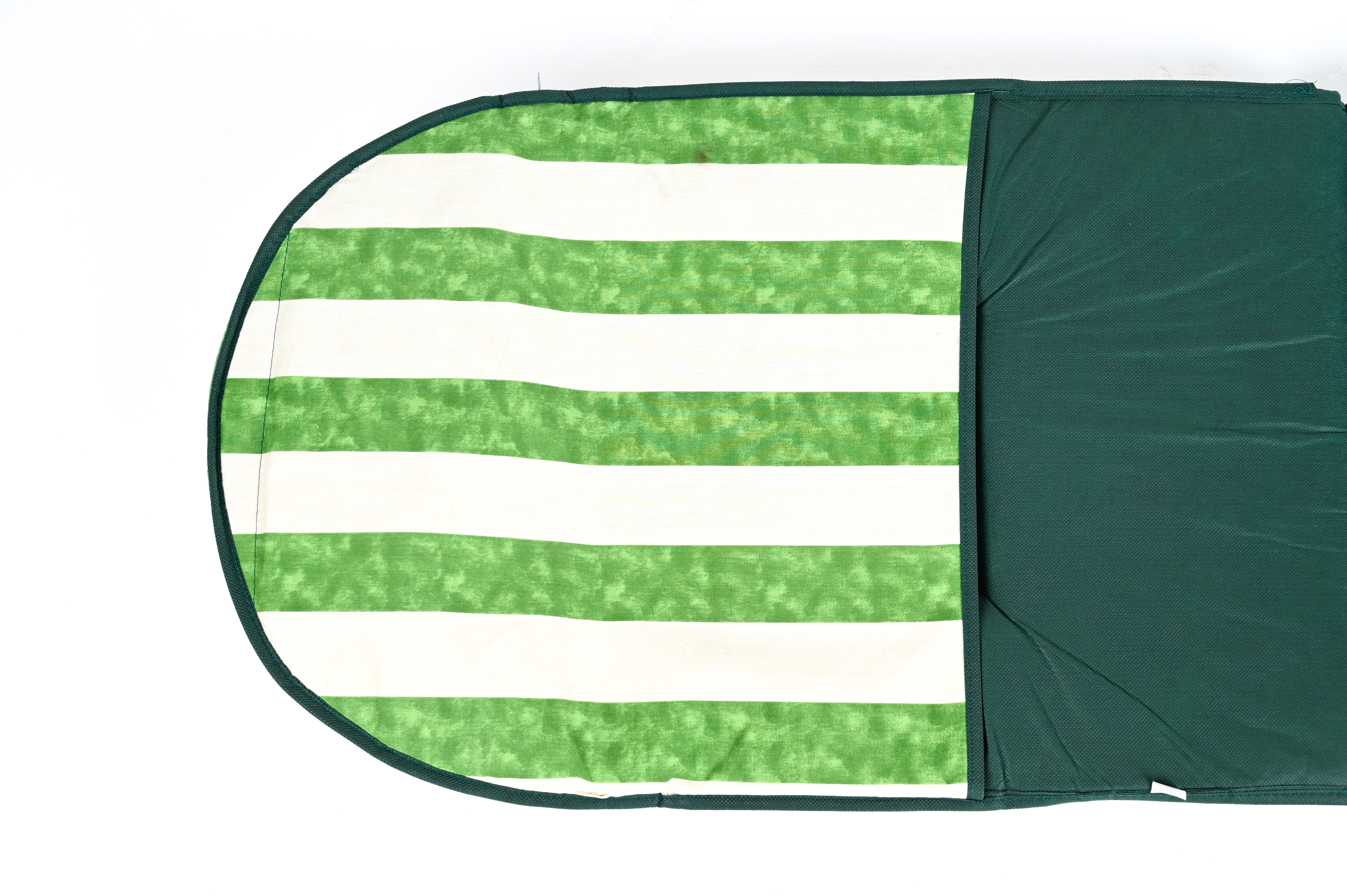 Cojín de exterior silla Rayas verde 50x123 cm - 2