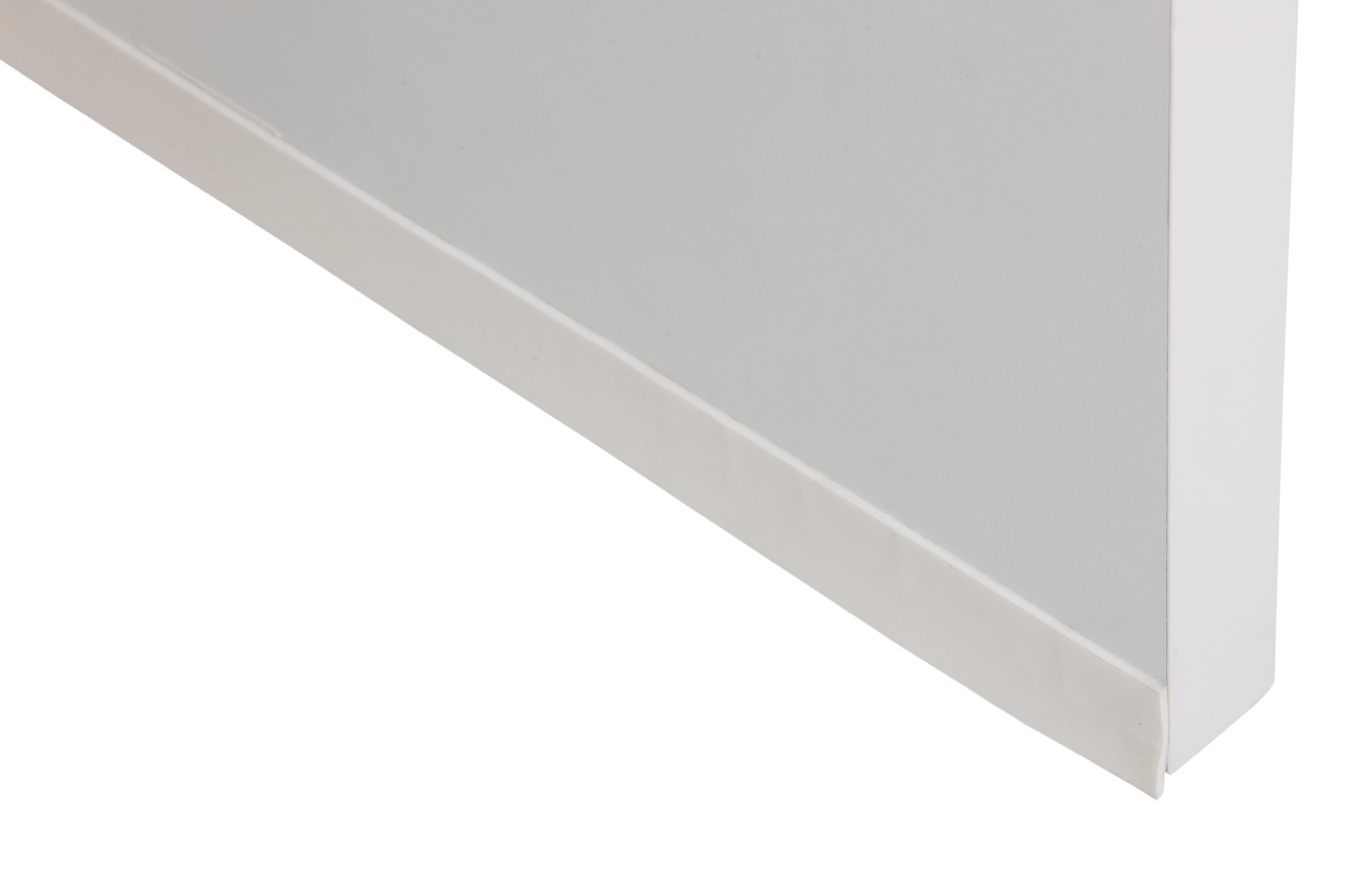 Burlete de puerta interior BURCASA PVC en color blanco, 3 mm de espesor x 4 cm de altura x 100 cm de longitud. Impide el paso del agua. Recortable. Tipo de instalación encolado. - 2