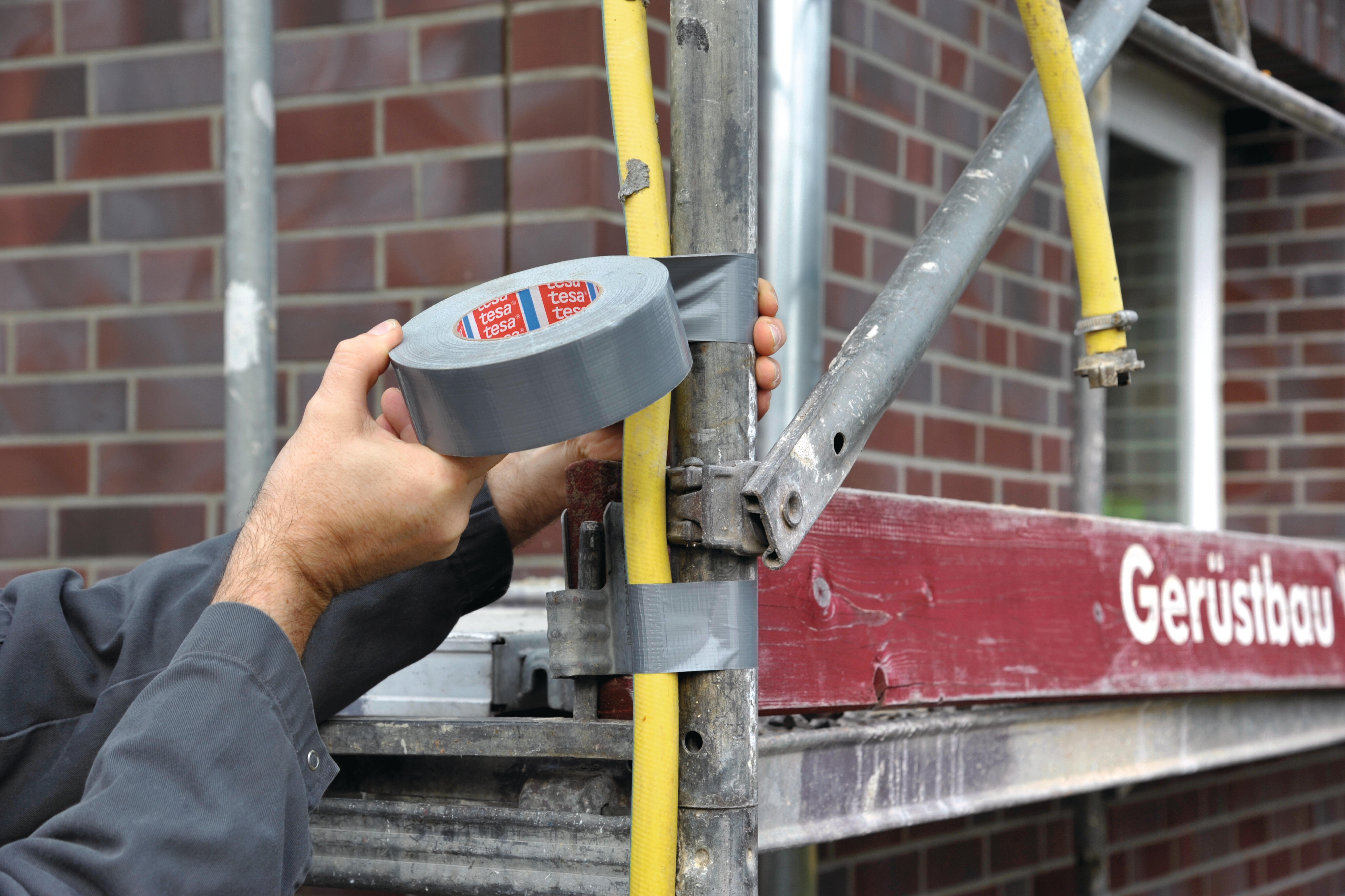 Fita de reparação 50X50 mm ExtraPower cinza Tesa - 5