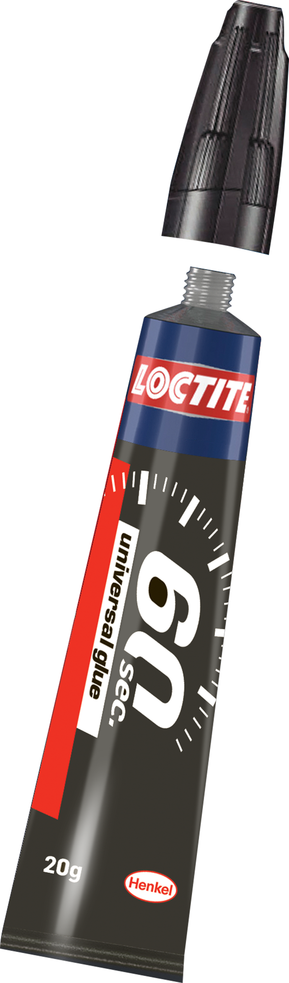Pegamento instantáneo Loctite 60 segundos 20 gr transparente para metal, madera, plástico, cartón, se puede pintar, resistente al calor. Para unir materiales. - 6