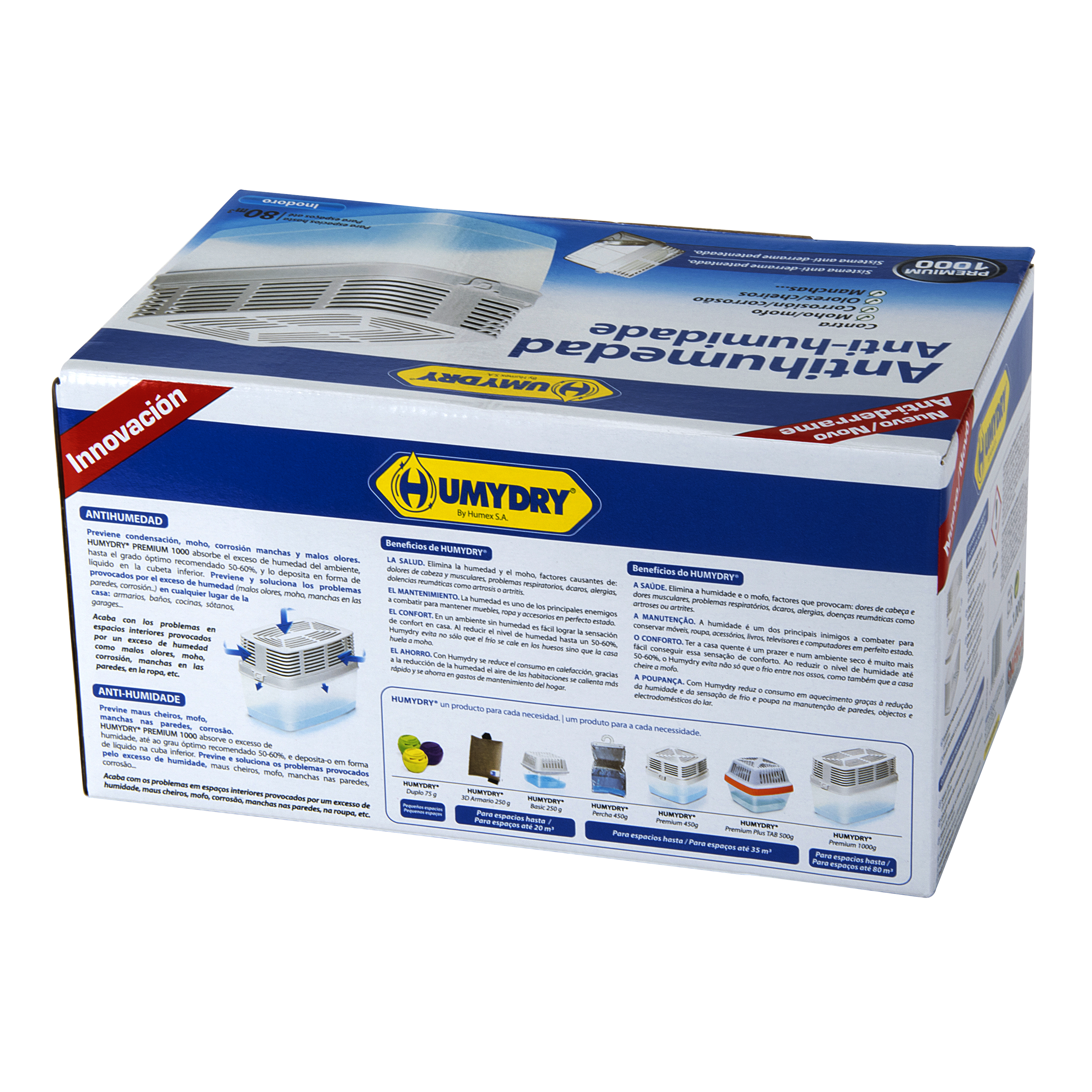 Desumidificador HUMYDRY 1KG COM 1 RECARGA - 5