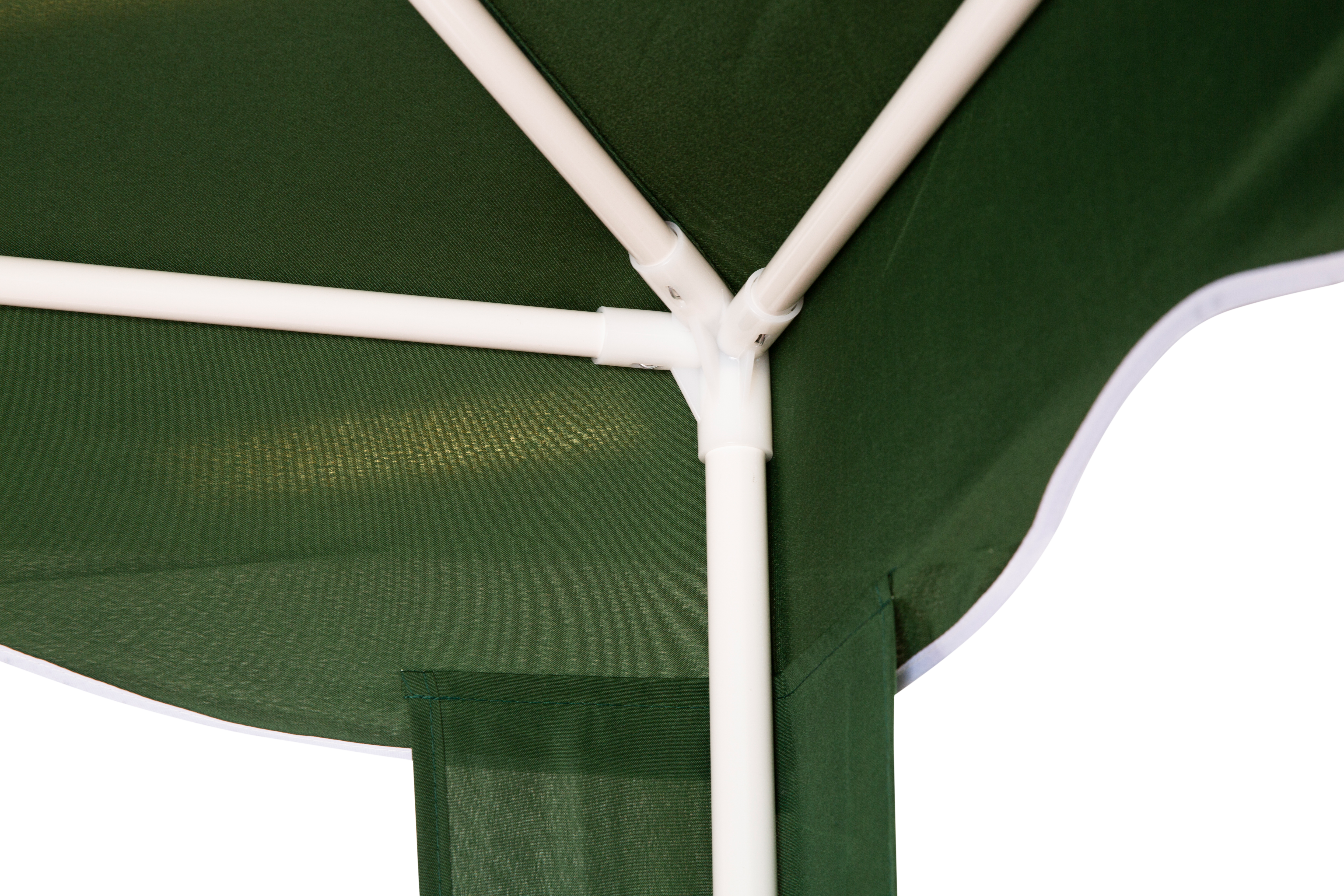 Cenador de acero con cubierta NATERIAL Pico de 295 x 295 cm verde - 5