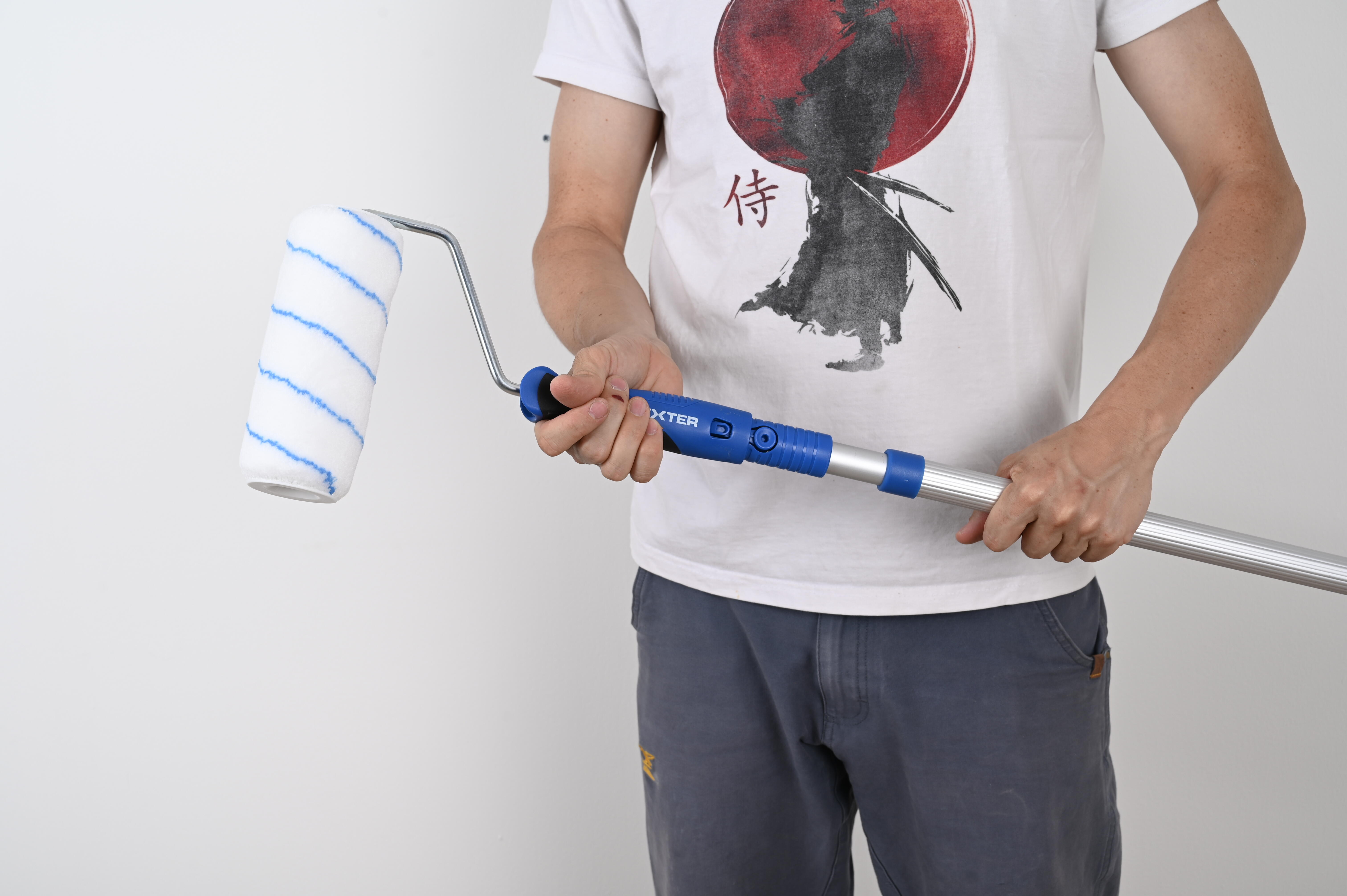 Lot de 2 rouleaux avec perche pour peindre une surface lisse l.180 DEXTER - 5