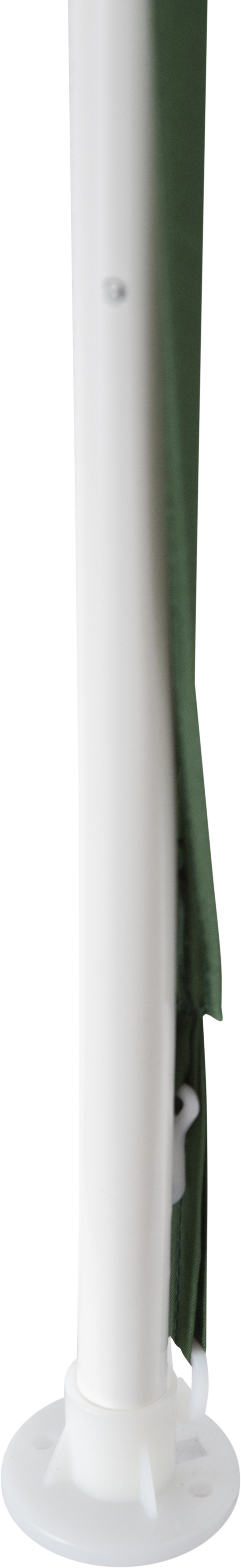 Cenador de acero con cubierta NATERIAL Pico de 295 x 295 cm verde - 4