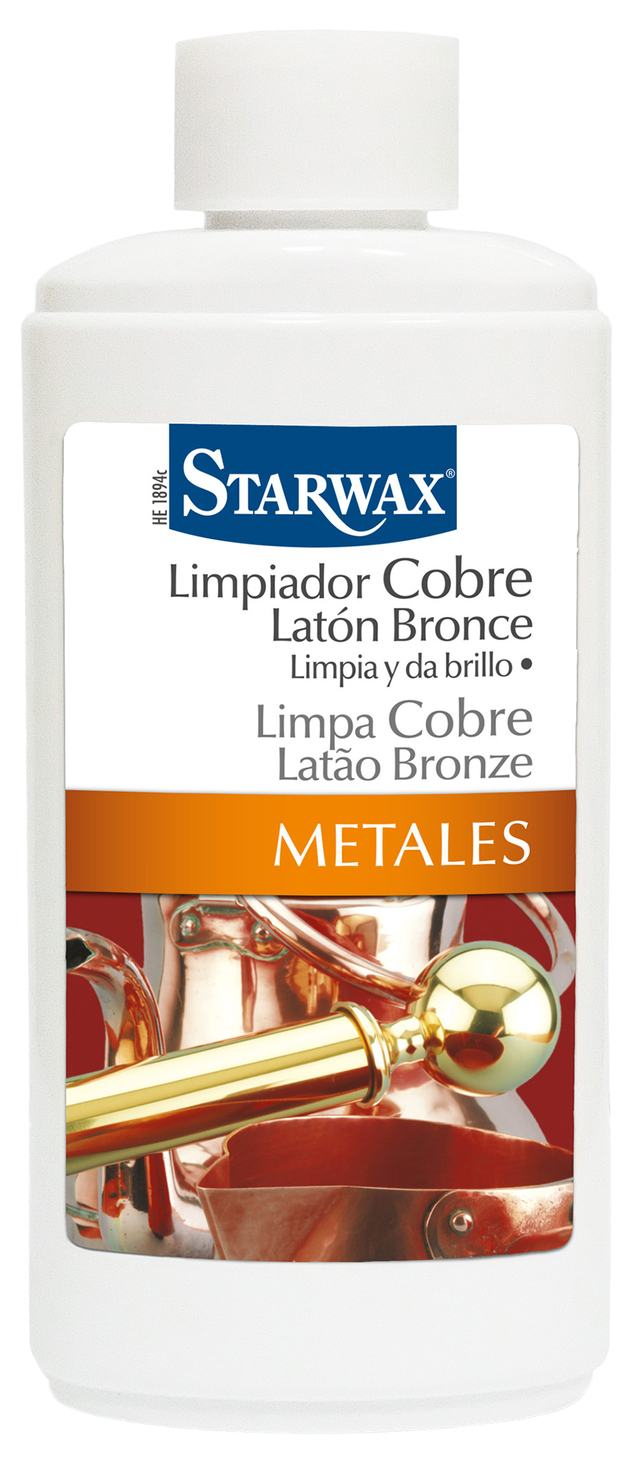 Limpa brilho metais 250 ml Starwax