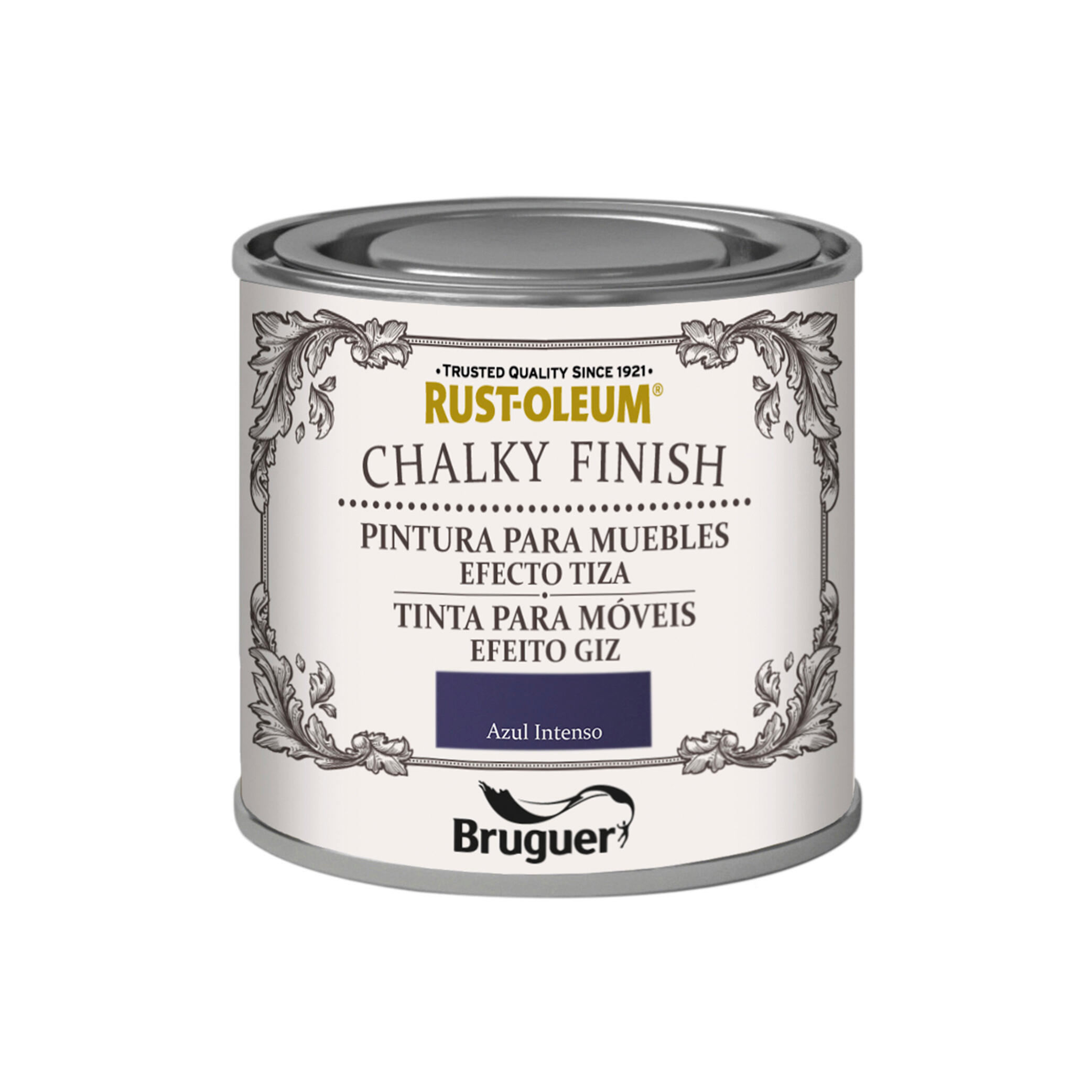 Pintura a la tiza CHALKY FINISH RUST-OLEUM 125 ml azul intenso - 2