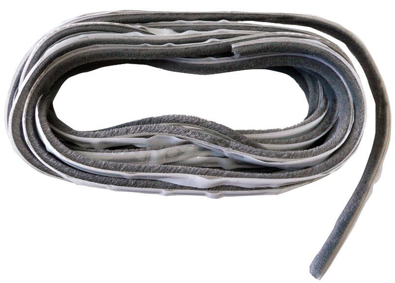 Burlete de puerta y ventana gris / plata 6 m