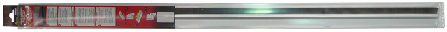 Burlete de puerta adhesivo interior BURCASA alu en color gris, 10 mm de espesor x 4.5 cm de altura x 92 cm de longitud. Recortable. Tipo de instalación encolado.