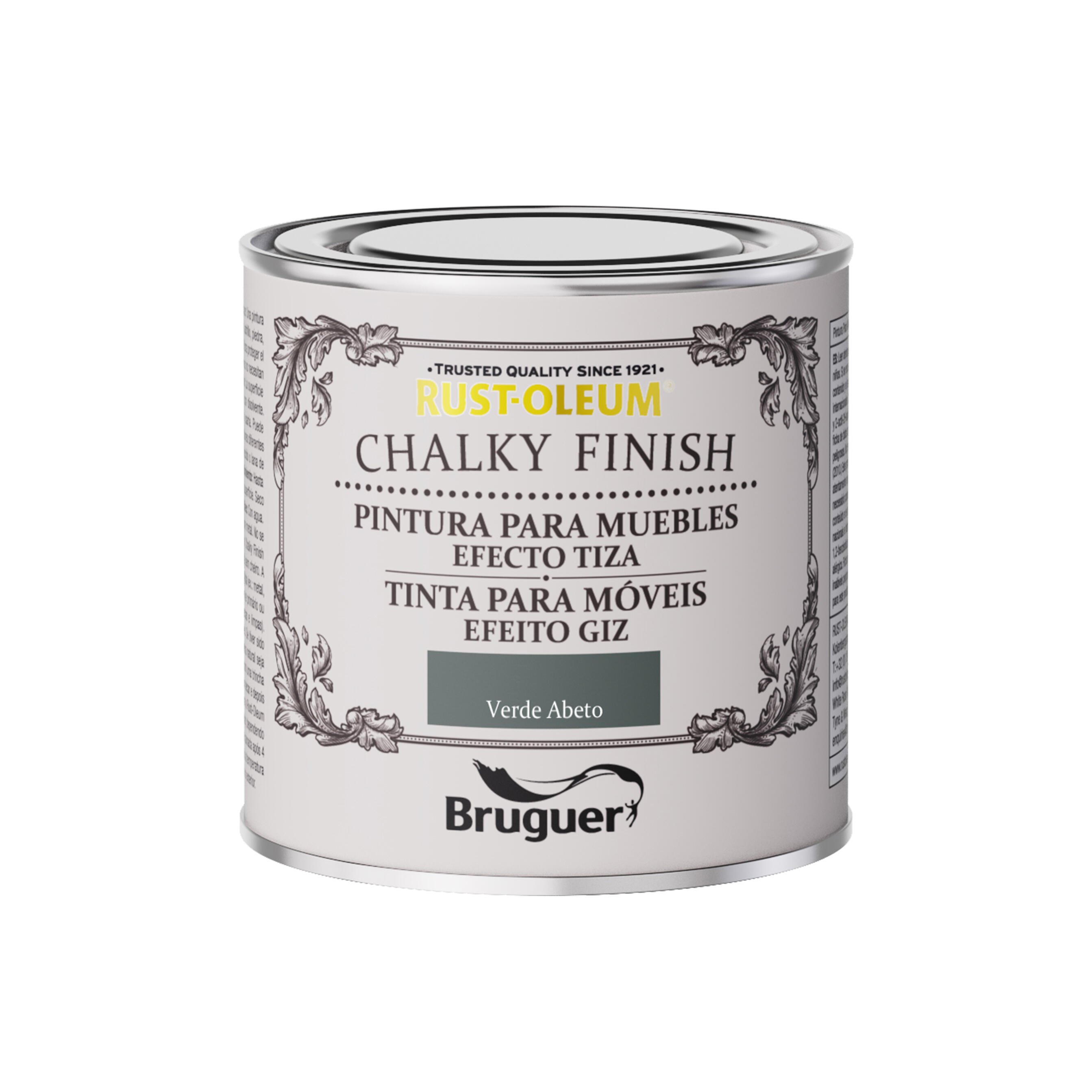 Pintura a la tiza CHALKY FINISH RUST-OLEUM 125 ml verde abeto - 2